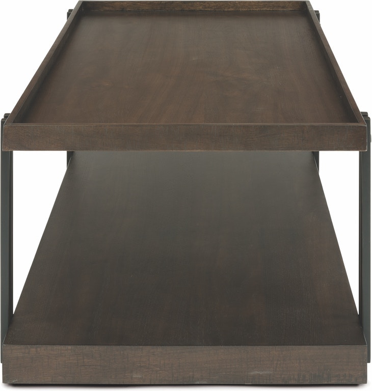 Flexsteel Prairie Rectangular Coffee Table With Casters W10110311