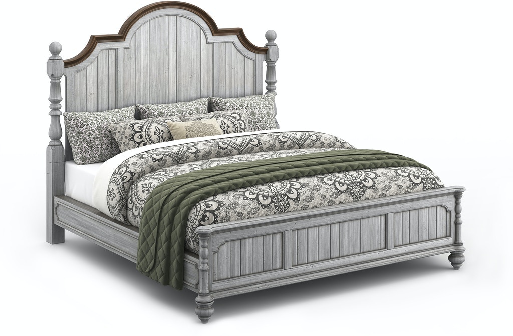 Flexsteel Plymouth King Poster Bed - Thumbnail 2