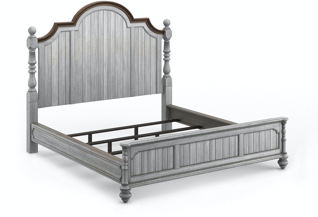 Flexsteel Plymouth King Poster Bed - Thumbnail 4