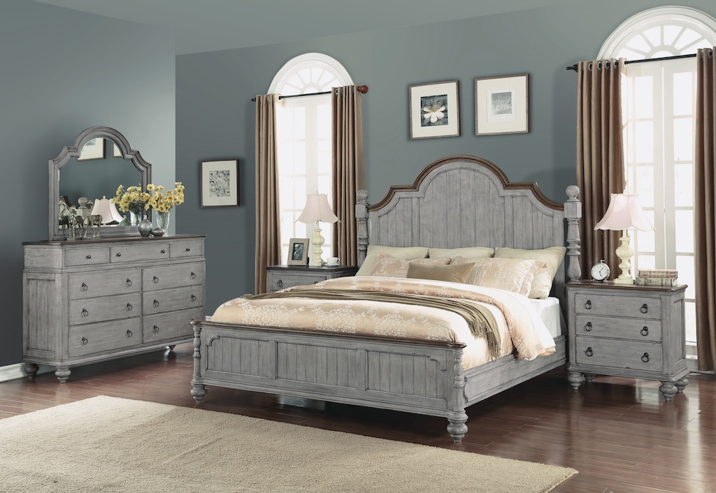 Flexsteel Plymouth King Poster Bed - Thumbnail 5