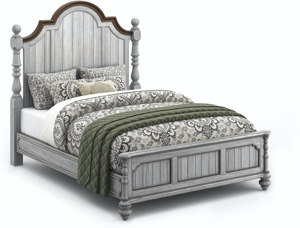 Flexsteel Plymouth Queen Poster Storage Bed - Thumbnail 5