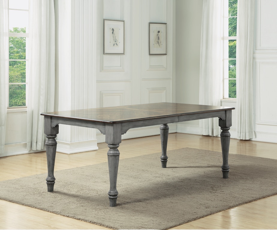 Plymouth Collection 72" Rectangular Dining Table - Thumbnail 5