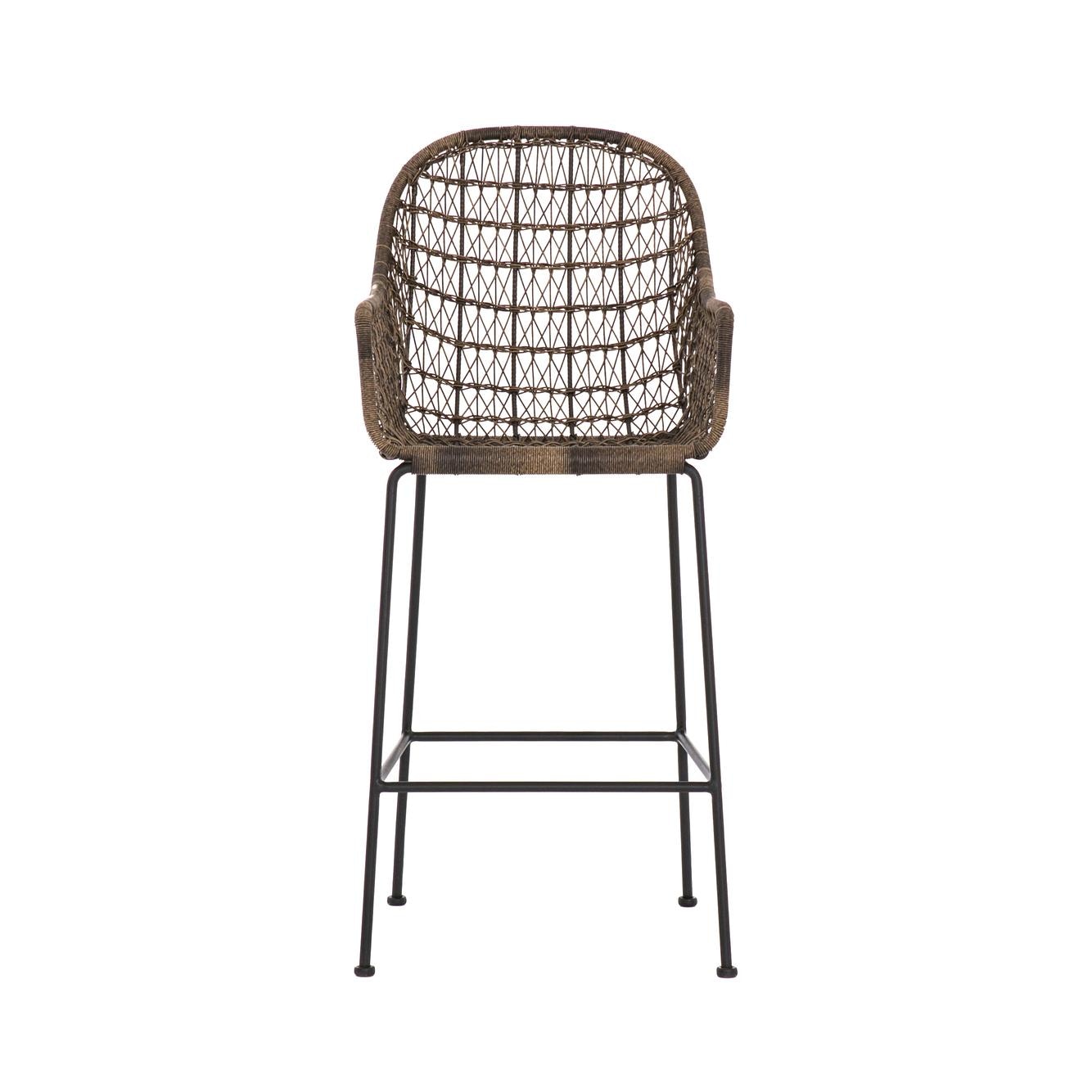 Four Hands Grass Roots Bandera Bar Stool