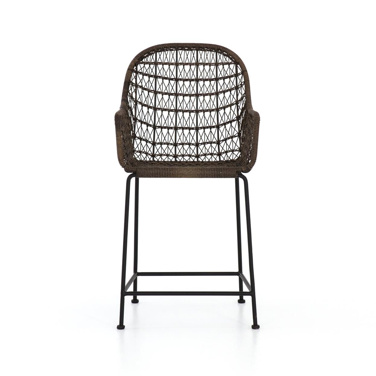 Four Hands Bandera Outdoor Woven Counter Stool - Thumbnail 2