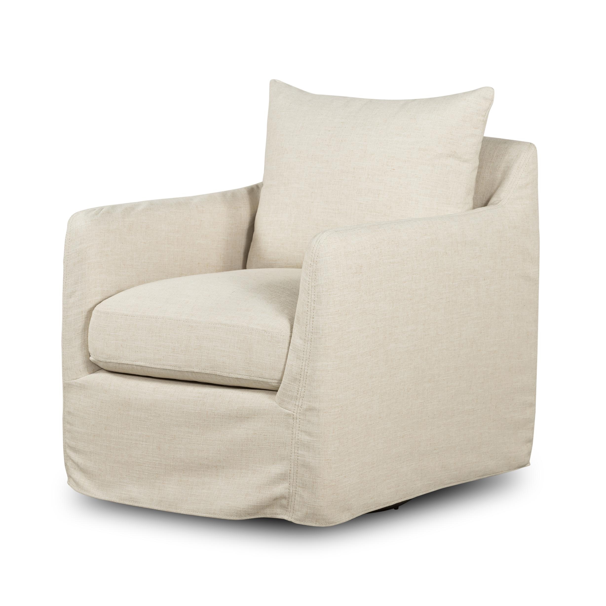 four hands banks swivel chair