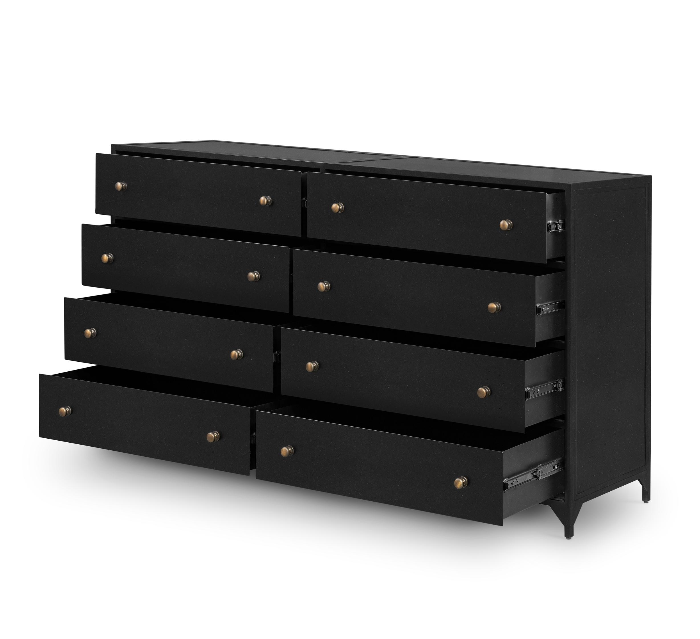 Four Hands Belmont 8 Drawer Metal Dresser - Thumbnail 3