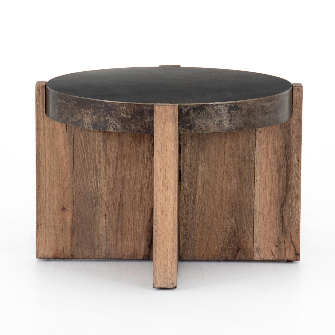 Four Hands Bingham End Table Rustic Oak 223620001 Portland, OR Key