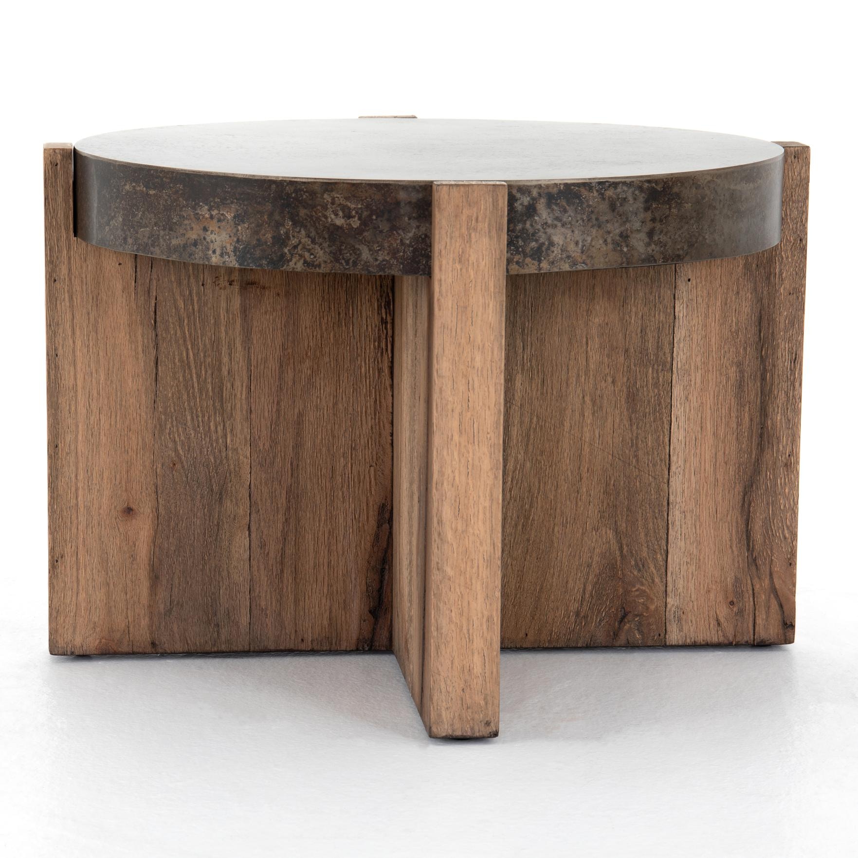 Four Hands Bingham End Table Rustic Oak 223620001 Portland, OR Key