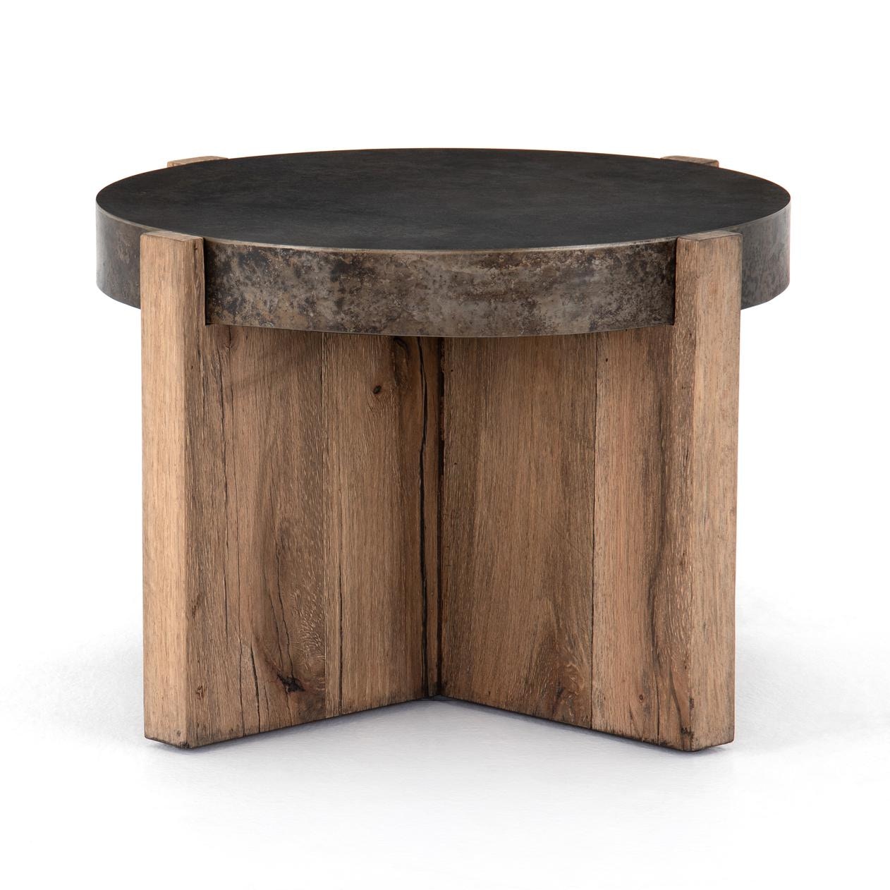 Four Hands Bingham End Table Rustic Oak 223620001 Portland, OR Key