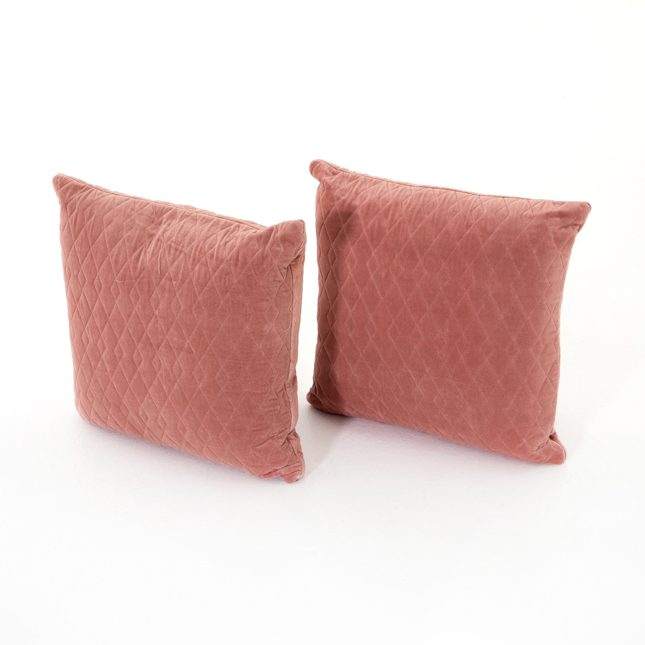 Four Hands Bly Velvet Pillow Set Of 2 20 Rose Arg IWIL-462