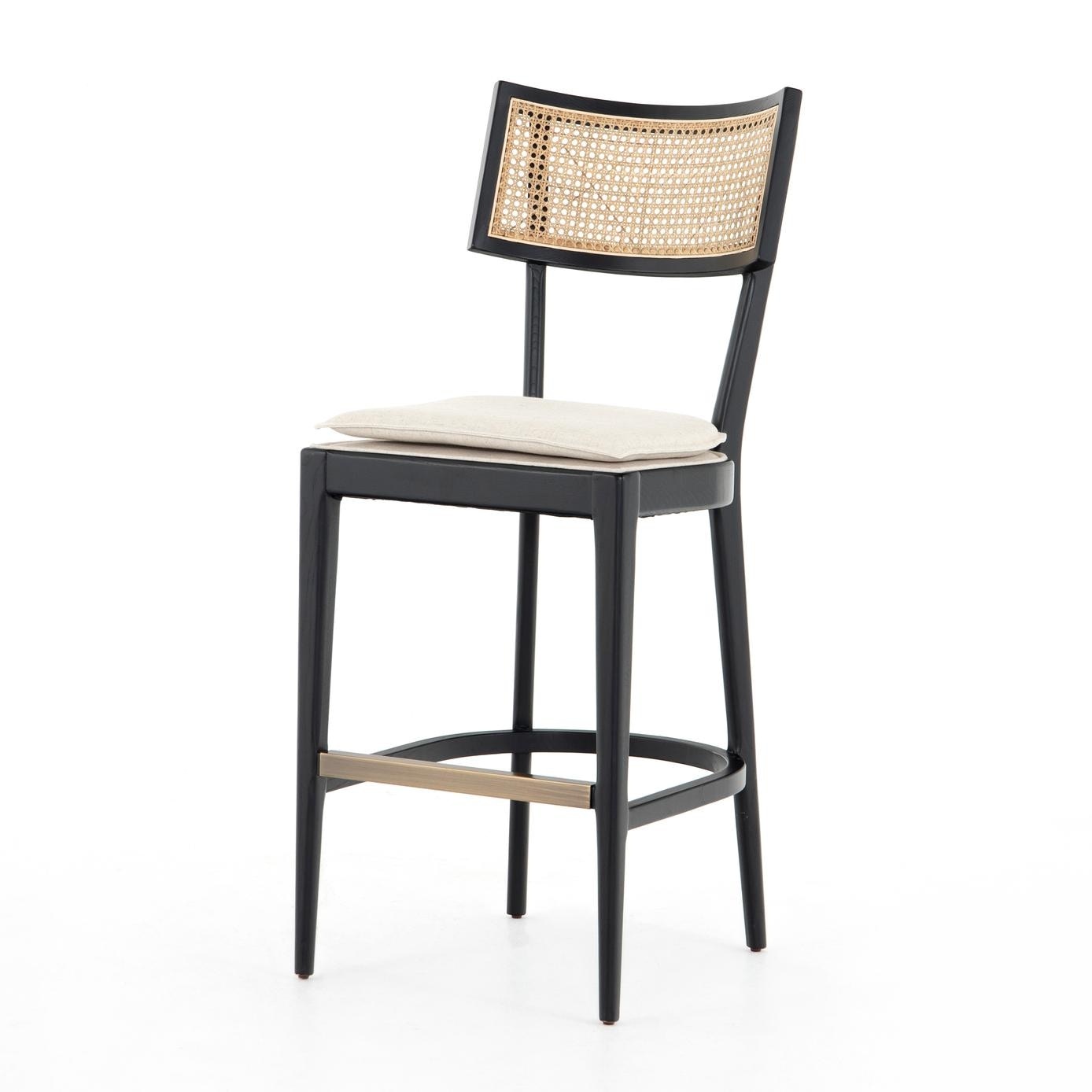 Britt dining chair discount in brushed ebony