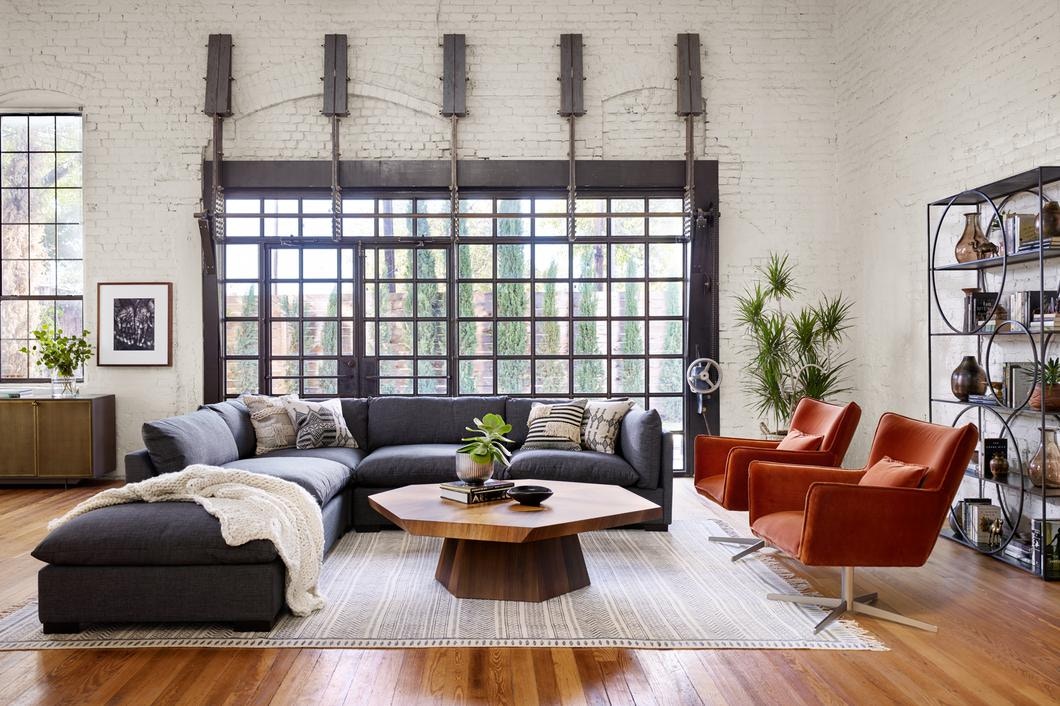 Four Hands Wesson Brooklyn Coffee Table - Thumbnail 2