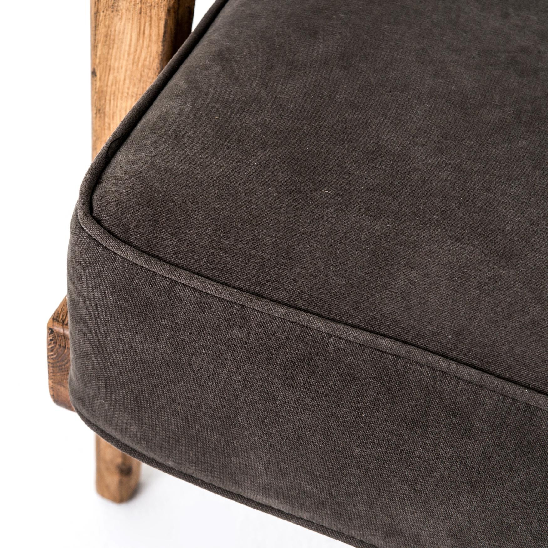 Four Hands Brooks Lounge Chair Stonewash Dark Green 105917-008