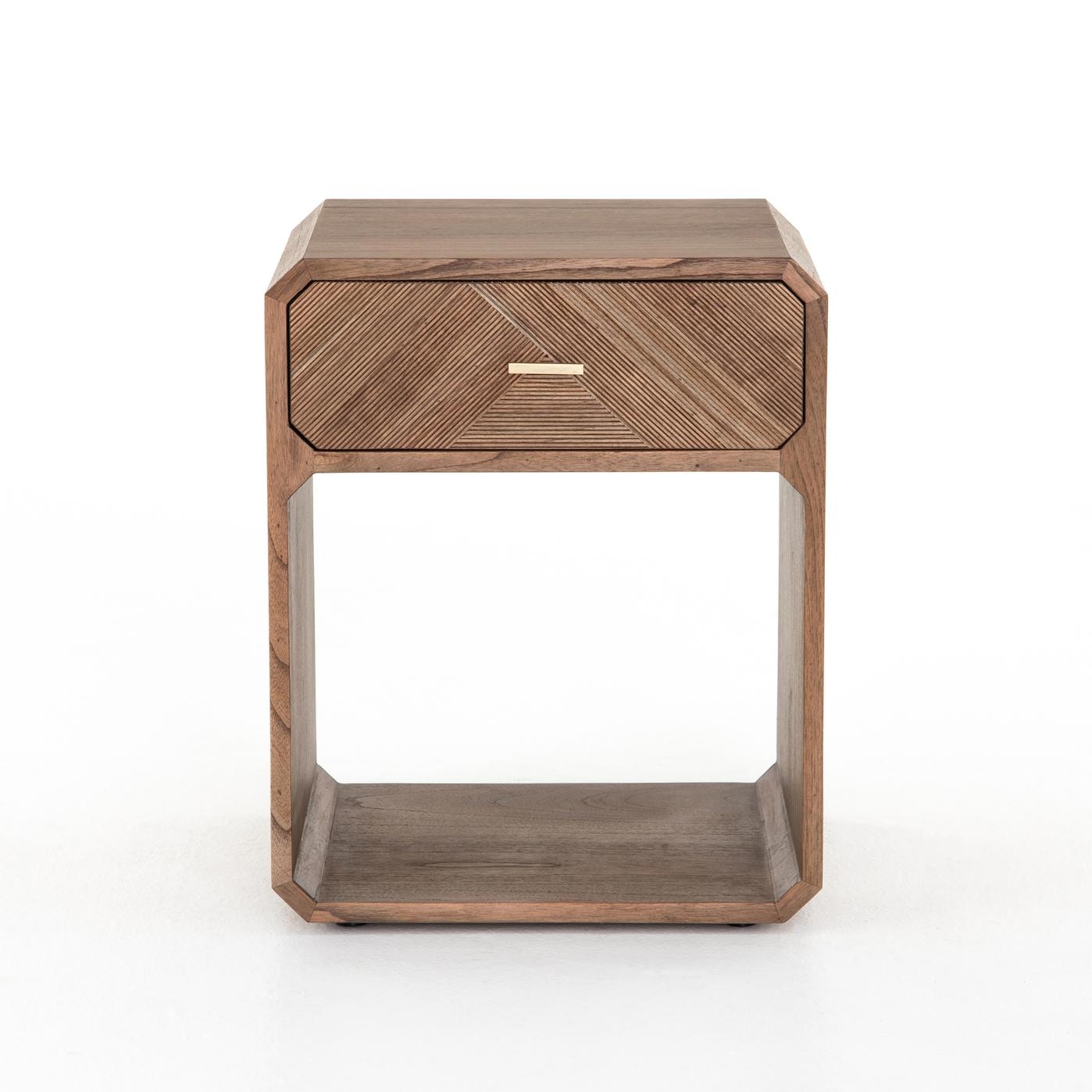 Four Hands Caspian Nightstand Natural Mindi 102647002 Portland, OR