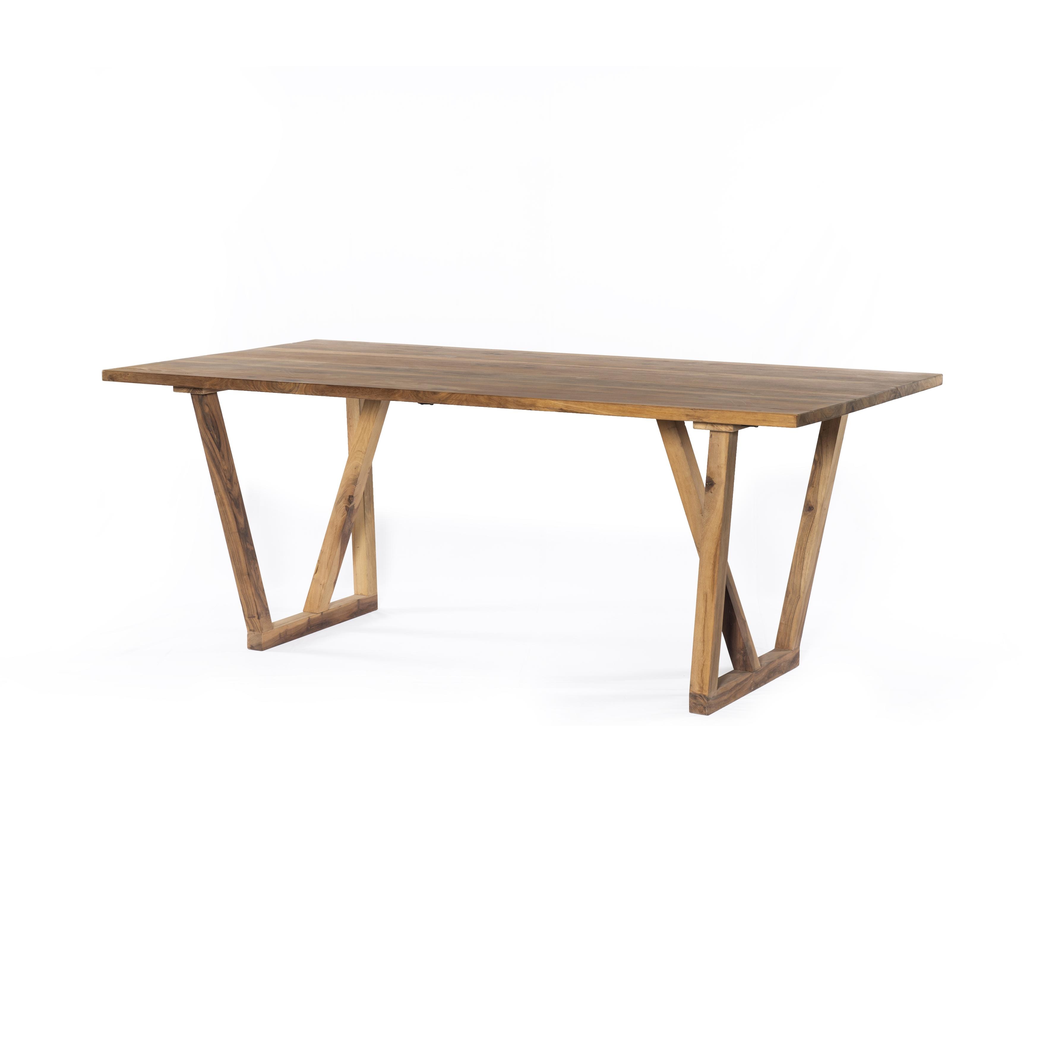 Four Hands Cyril Dining Table Natural Reclaimed 109314001 Portland