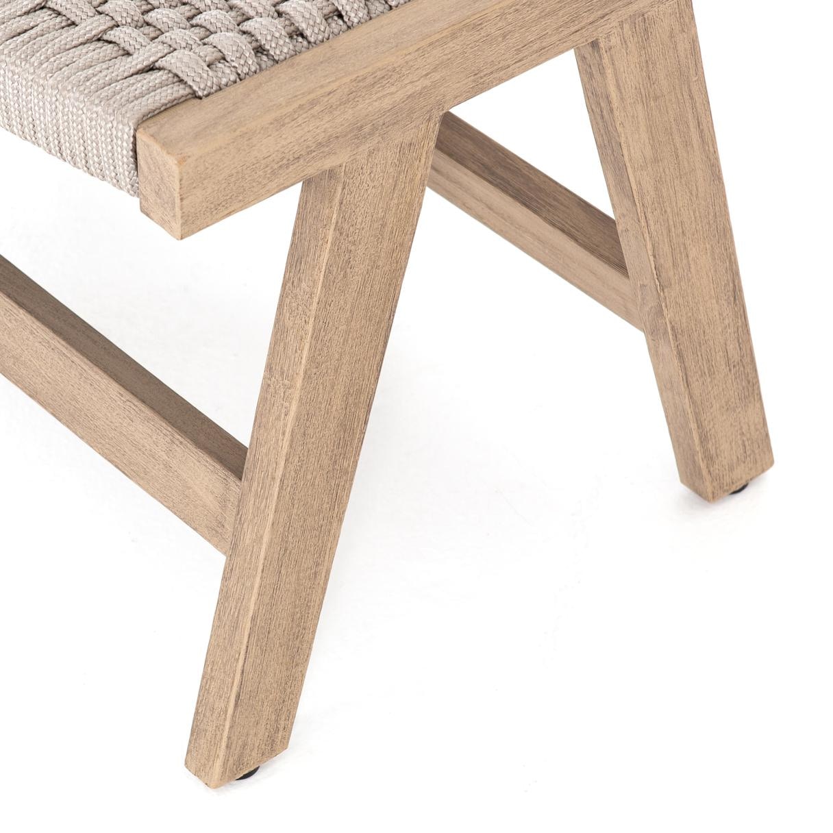Four Hands Delano Outdoor Ottoman Washed Brown JSOL-021 - Portland, OR ...