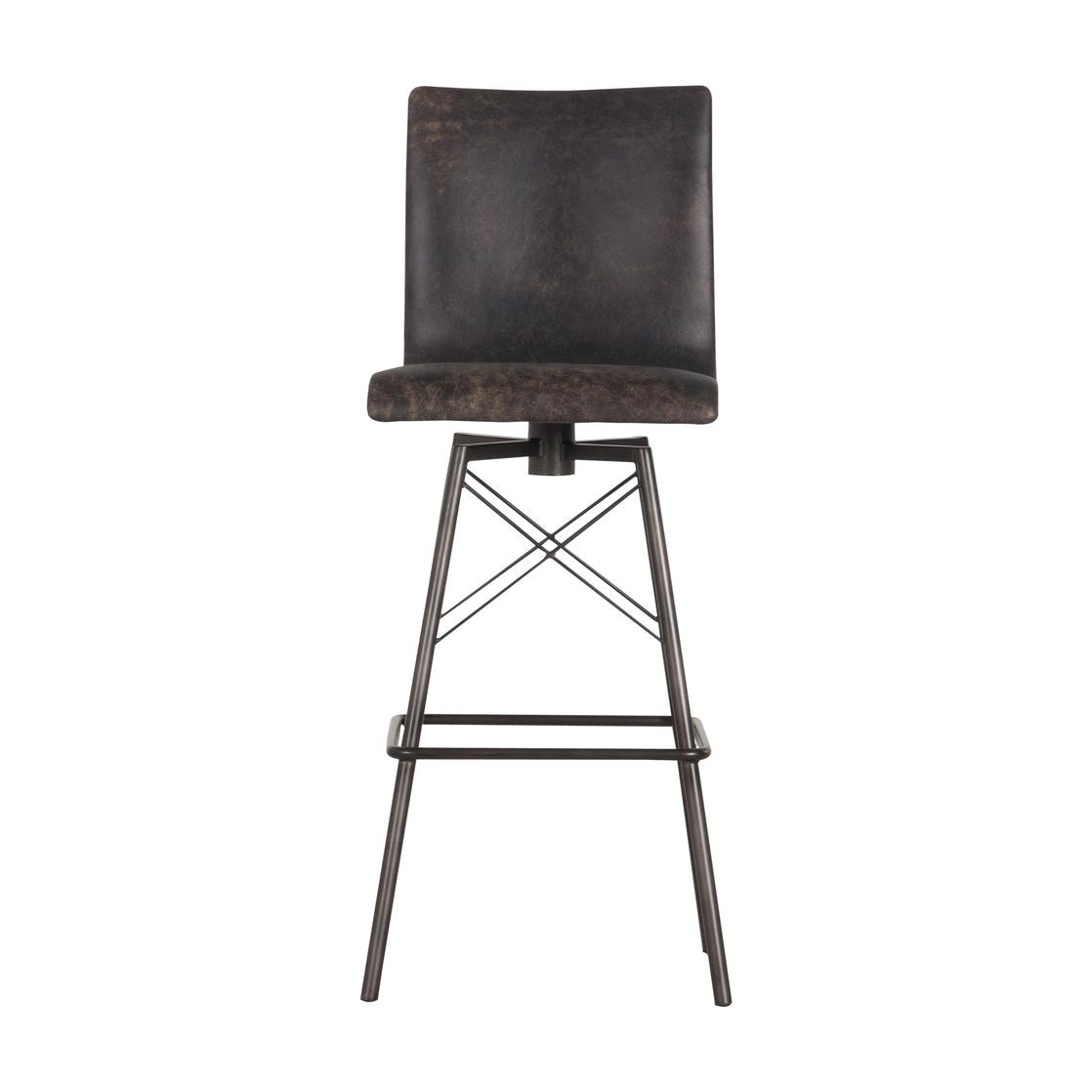 Diaw Rialto Leather Bar Stool - Thumbnail 4
