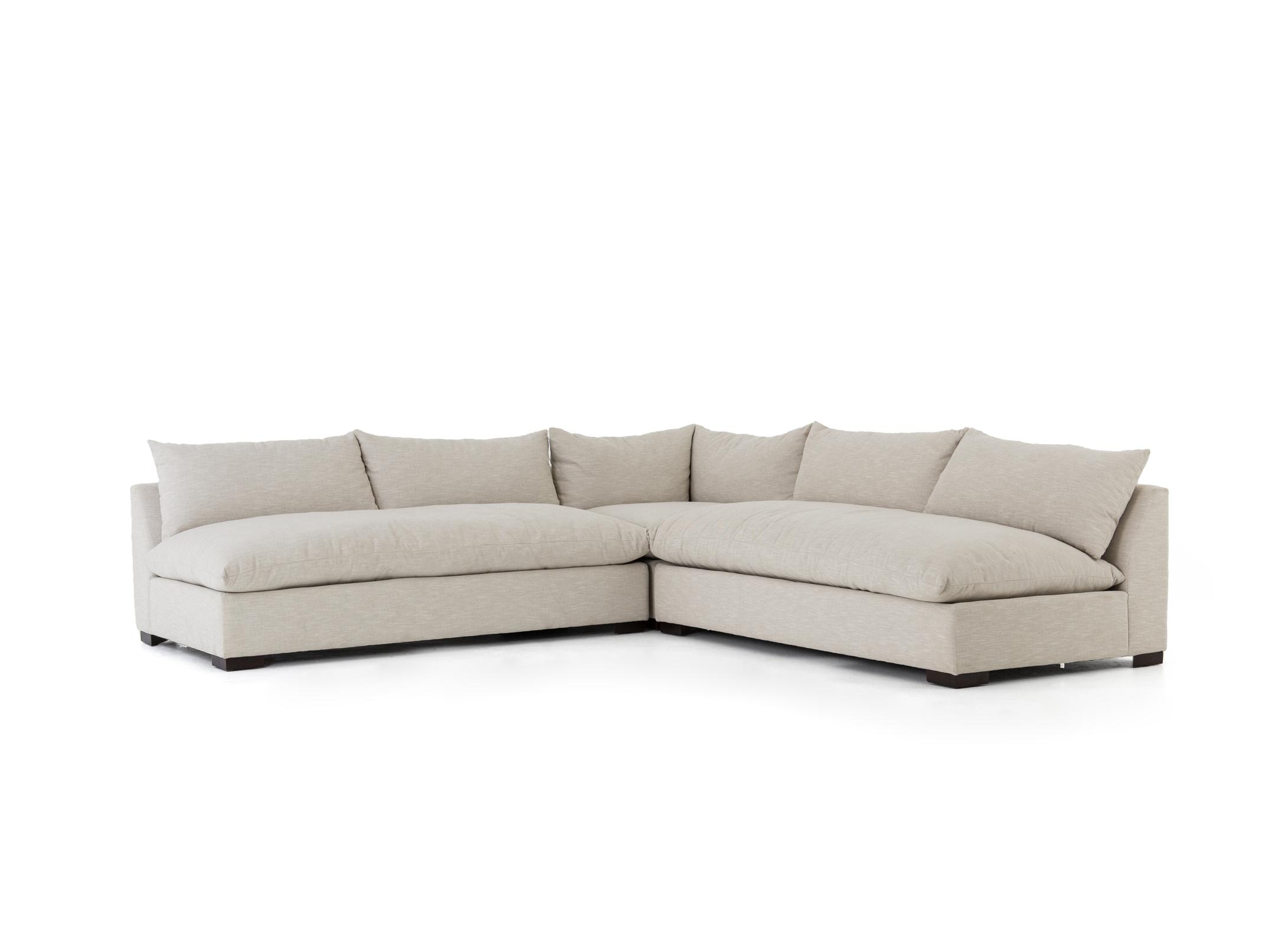 Four Hands Grant 3 Piece Sectional UATR-010-241P - Portland, OR | Key Home Furnishings