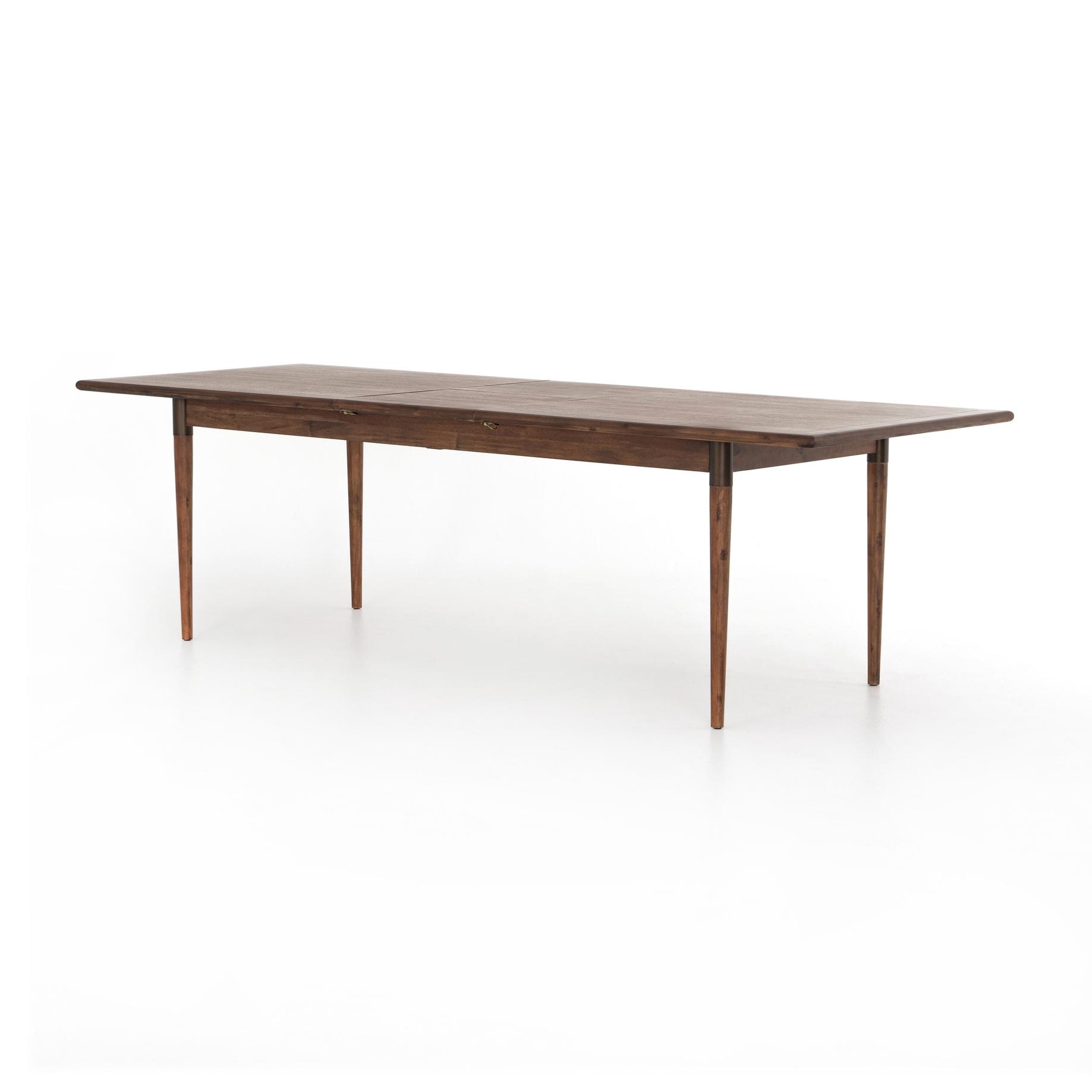 four hands extension dining table