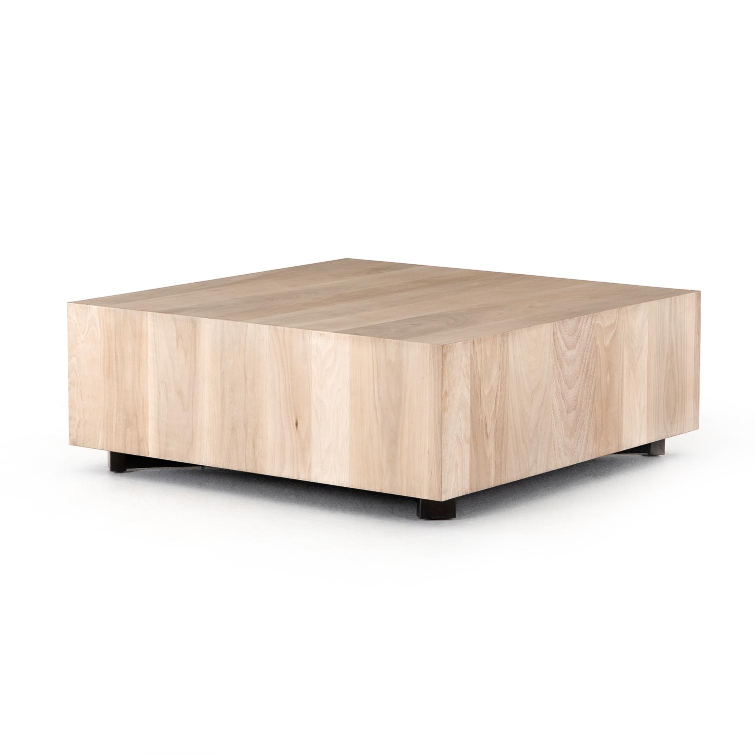 four hands square coffee table