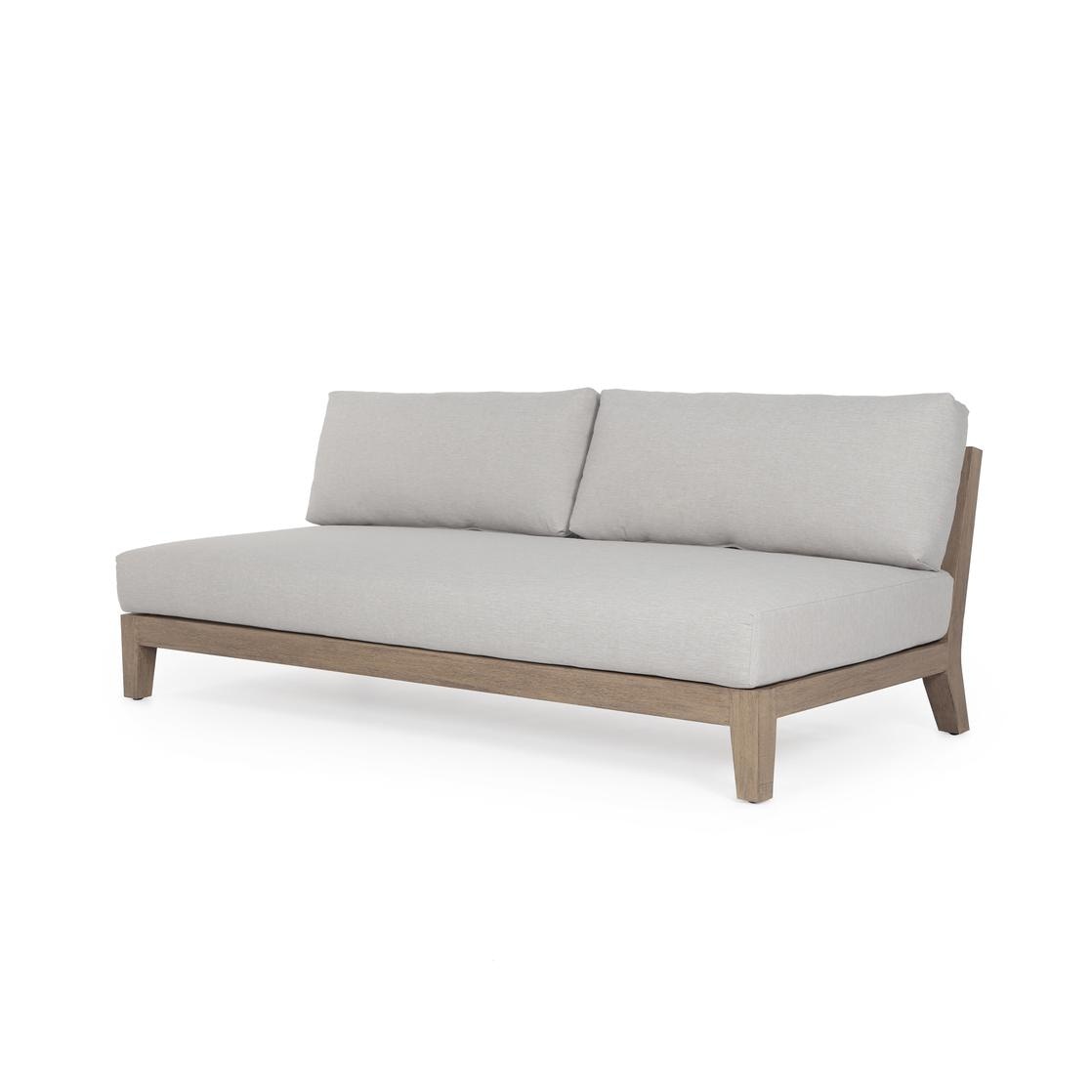 Four Hands Huntington Outdoor Armless Sofa 71 Brow JSOL018SOFARL