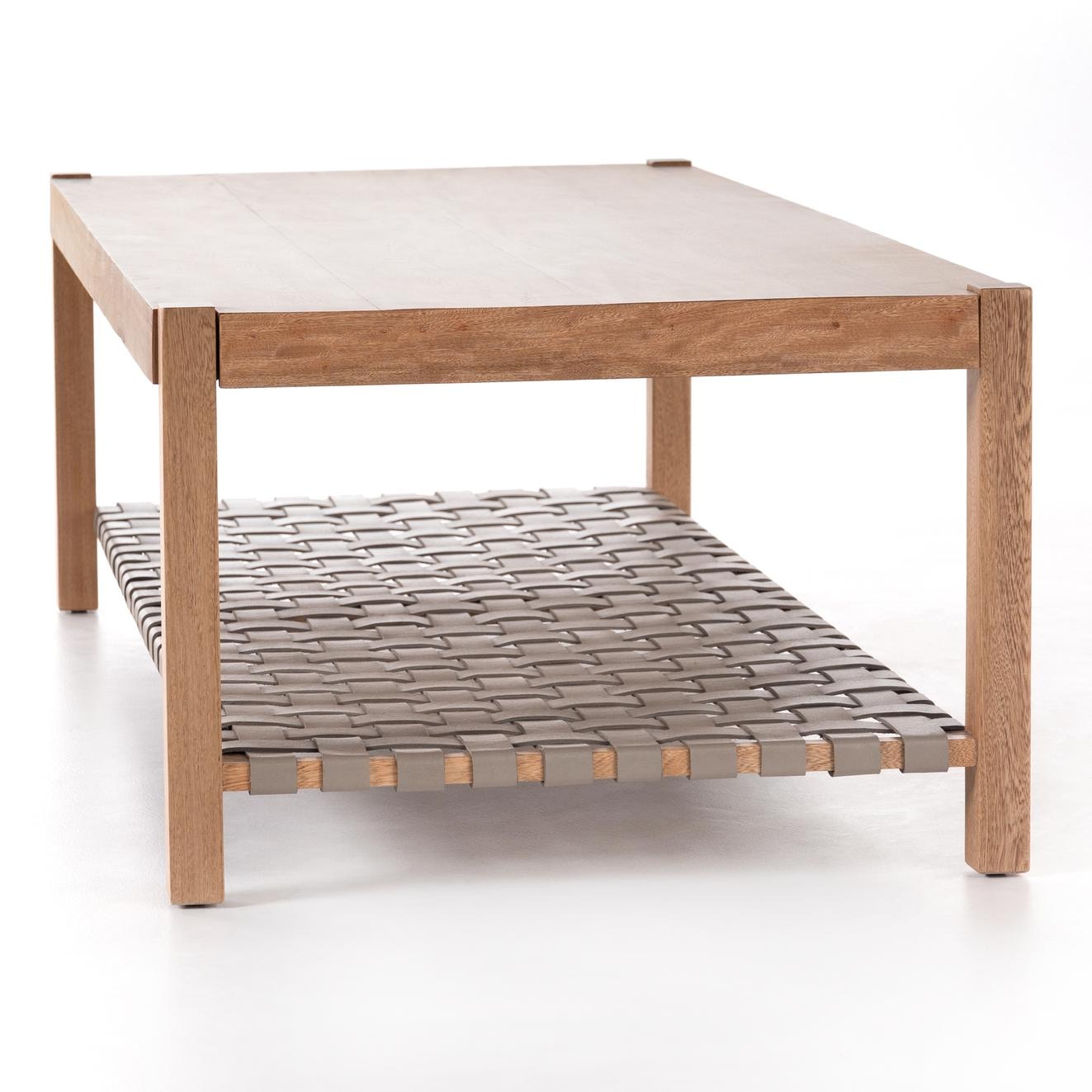 Four Hands Jacobo Coffee Table Natural Rosa Morada 225129-001