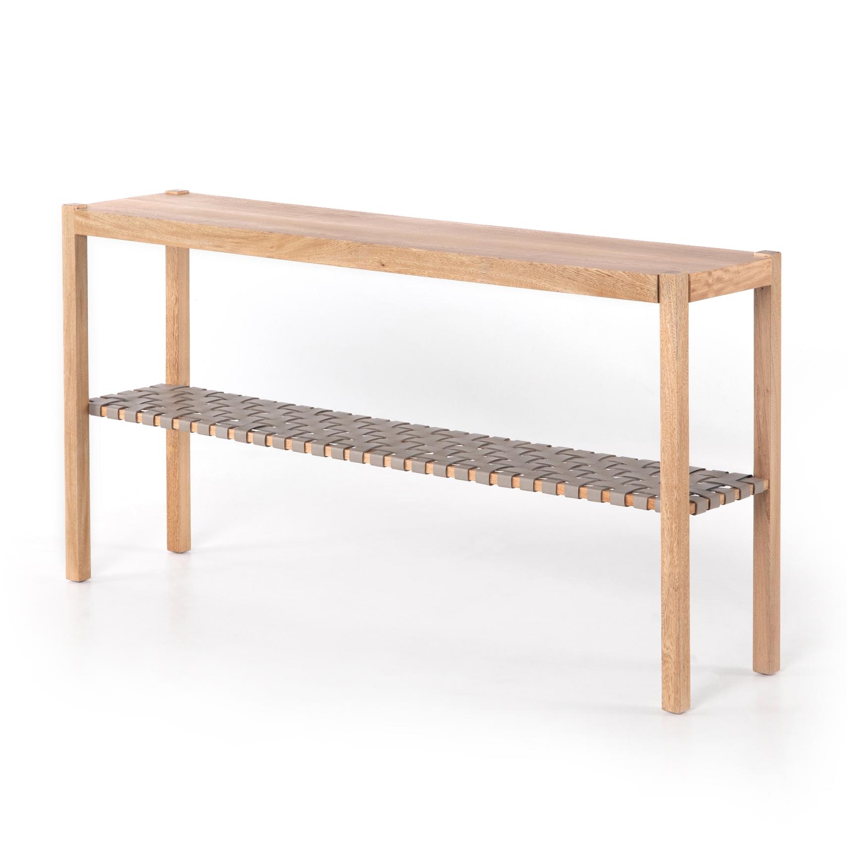 Four Hands Jacobo Console Table Natural Rosa Morada 224839-001