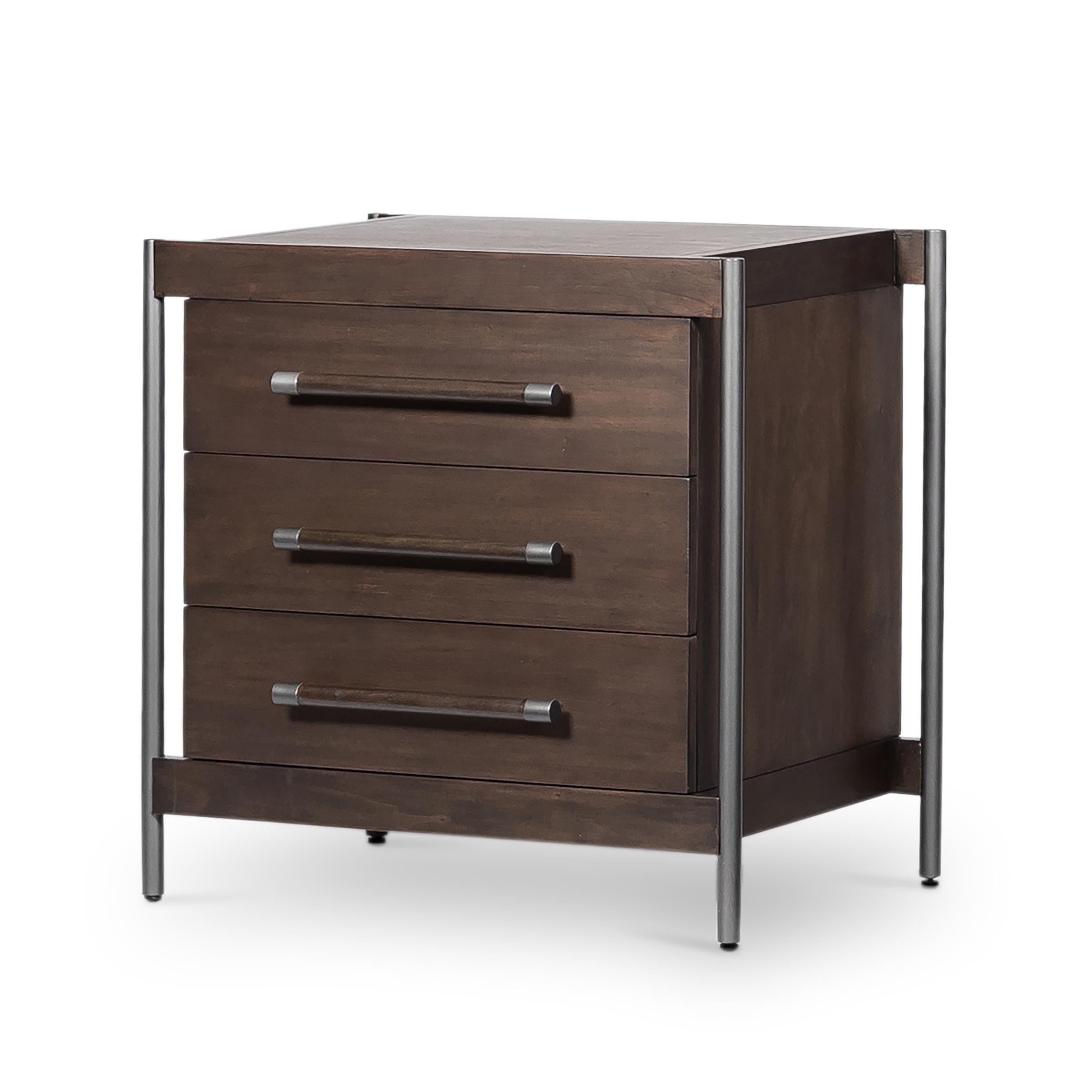Four Hands Jordan Nightstand Warm Brown 109306-002 - Portland, OR