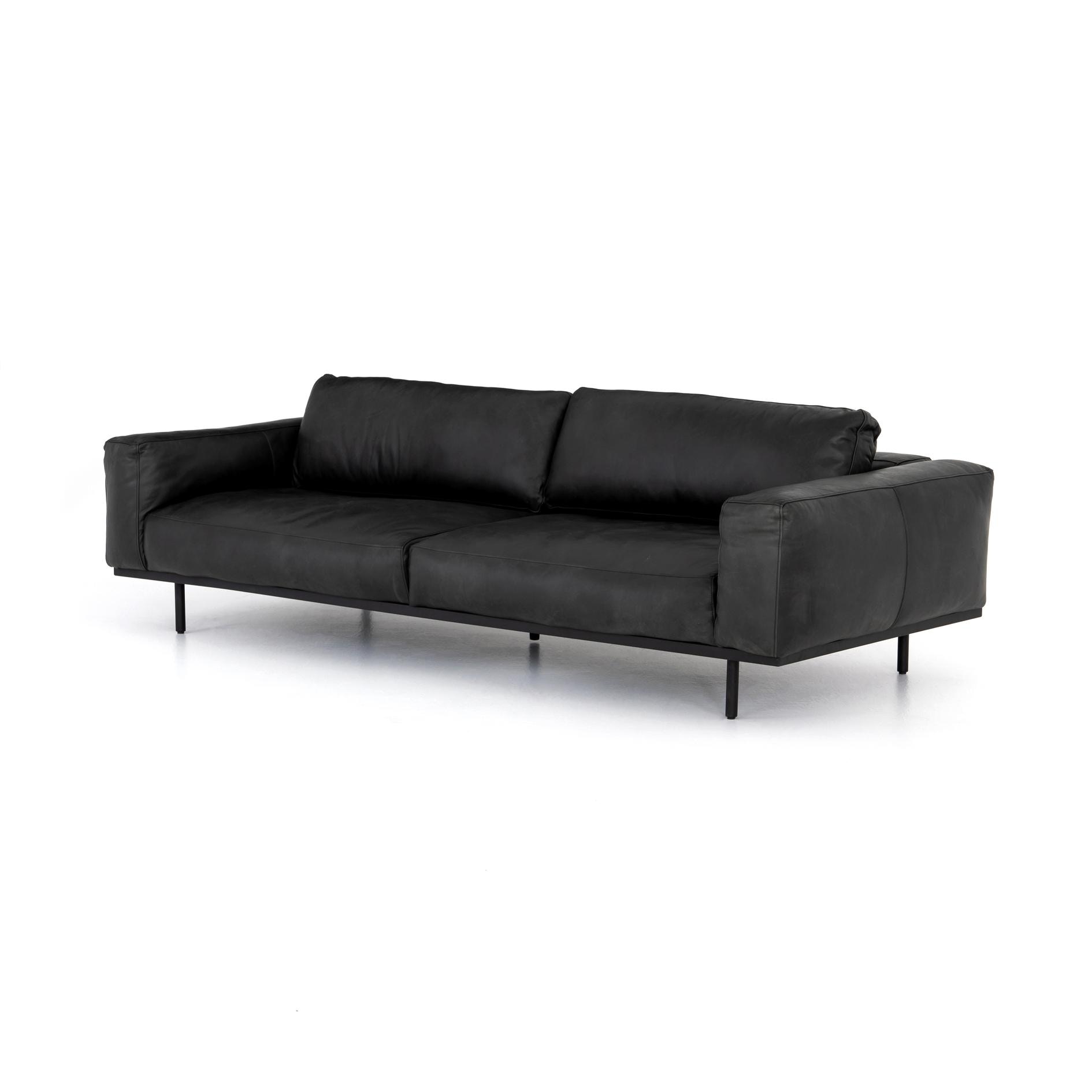 leonoah Four Hands Landy Leather Sofa 97 CCAR-10427-327 - Portland, OR