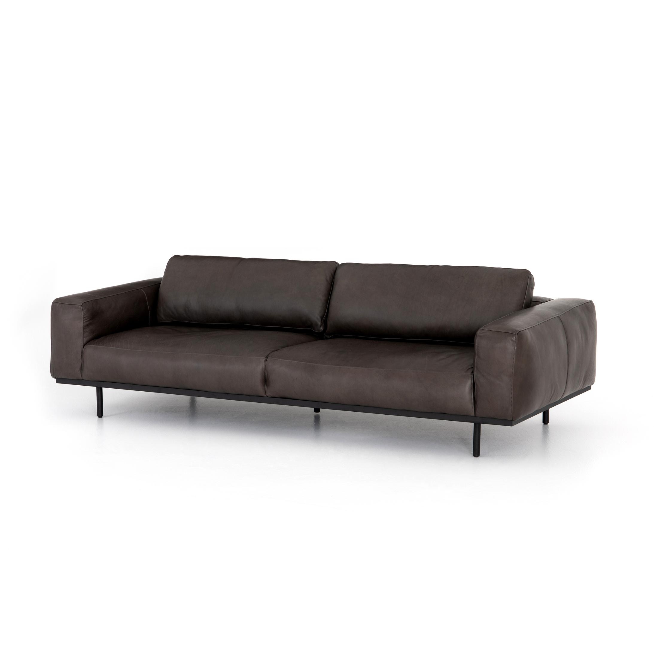 Four Hands Landy Leather Sofa 97 CCAR-10427-609 - Portland, OR
