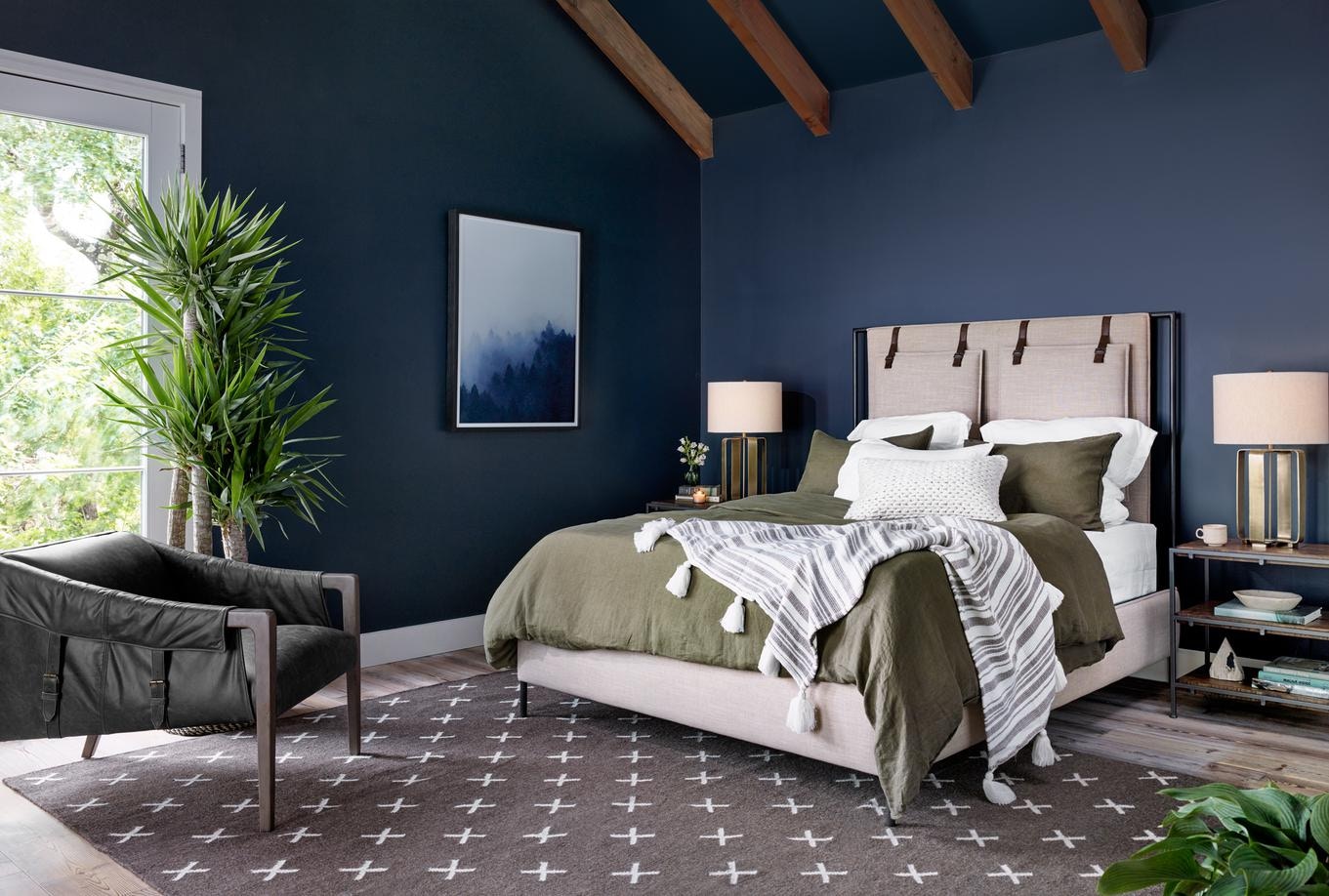 Four Hands Leigh Upholstered Bed - Thumbnail 5