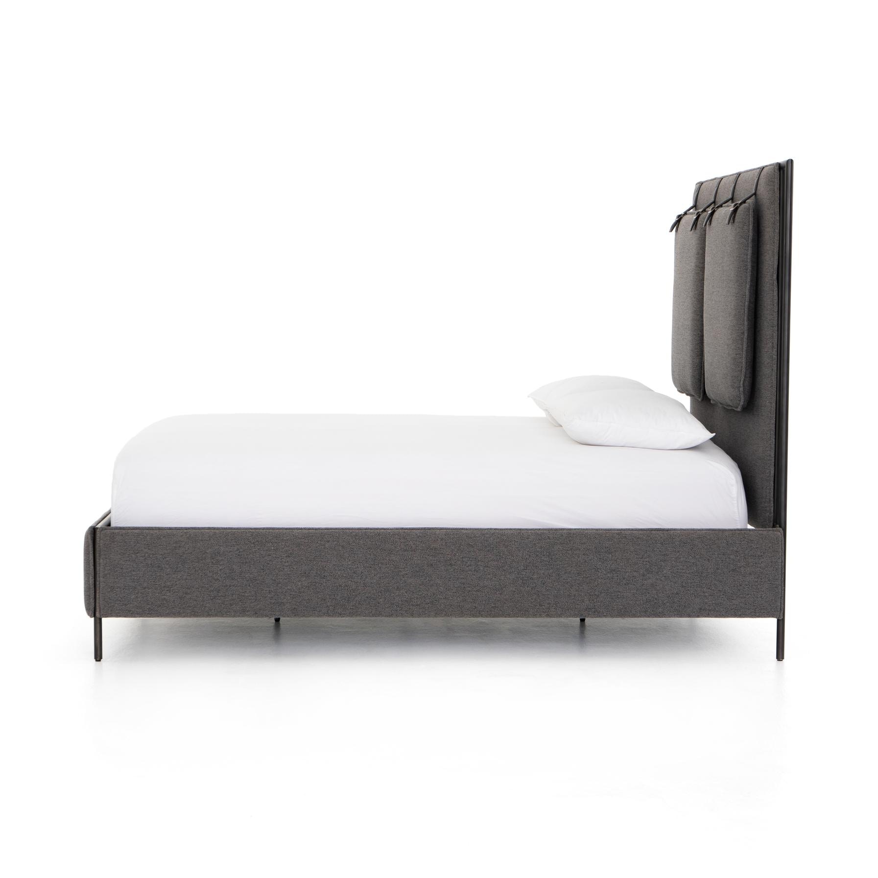 Four Hands Leigh Upholstered Bed - Thumbnail 4