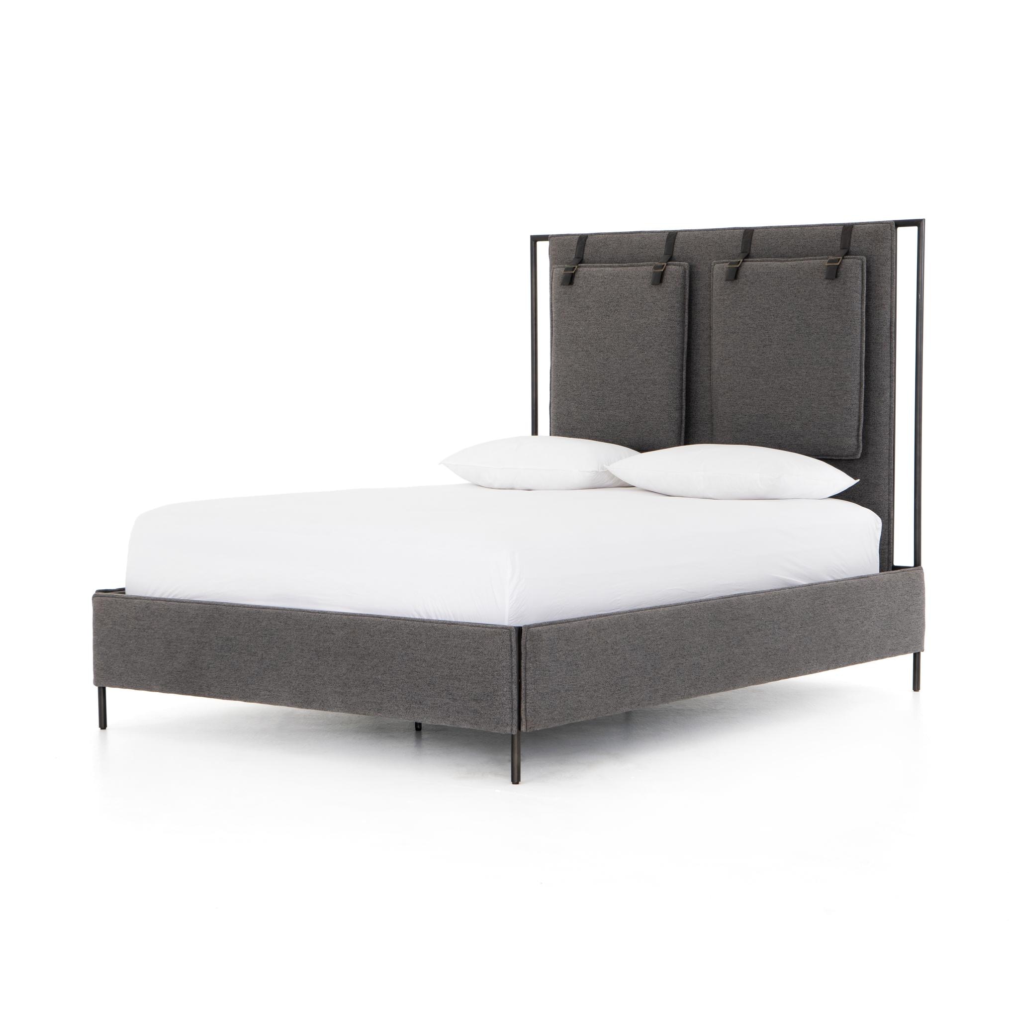 Four Hands Leigh Upholstered Bed - Thumbnail 3