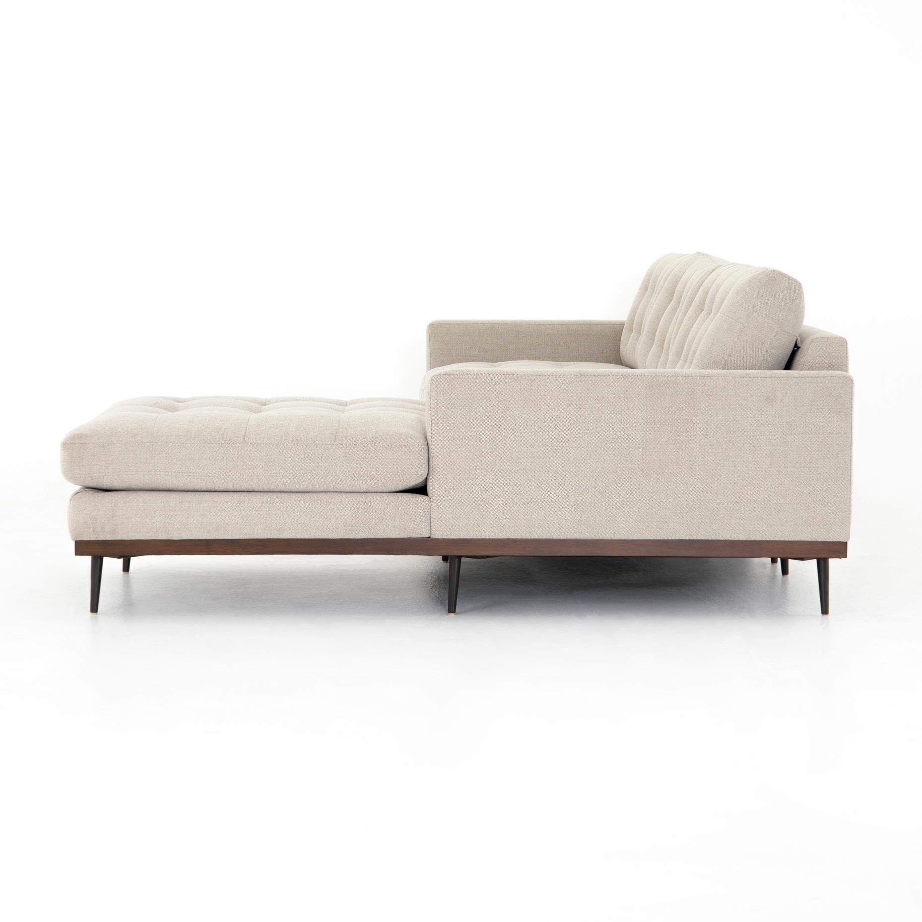 Four Hands Lexi 2 Piece Sectional Perpetual Pewter 223209001