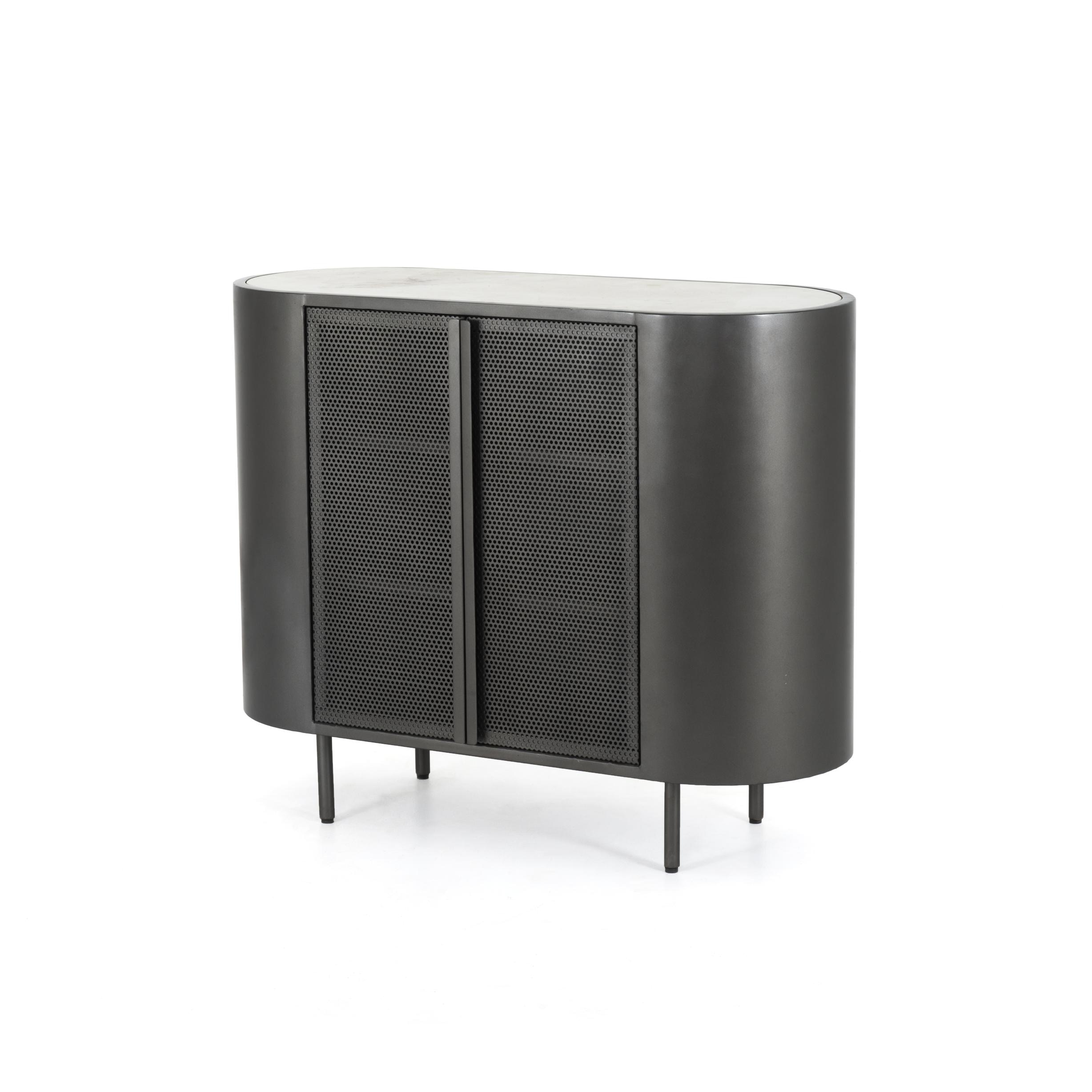 Four Hands Libby Small Cabinet Gunmetal IRCK-334 - Portland, OR
