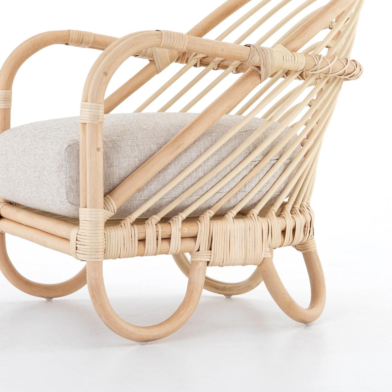 marina chair natural rattan