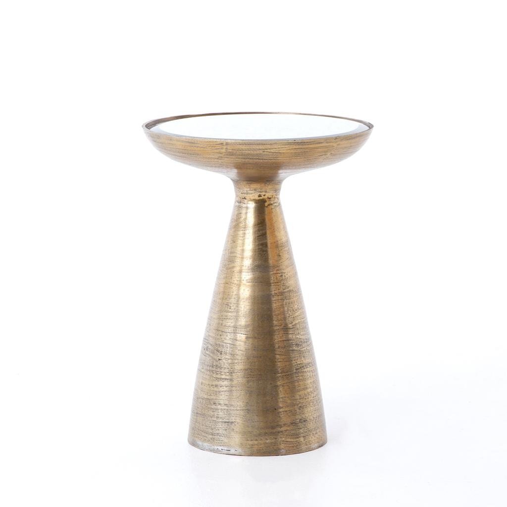 Four Hands Marlow Mod Pedestal Table IMAR-48-BBS