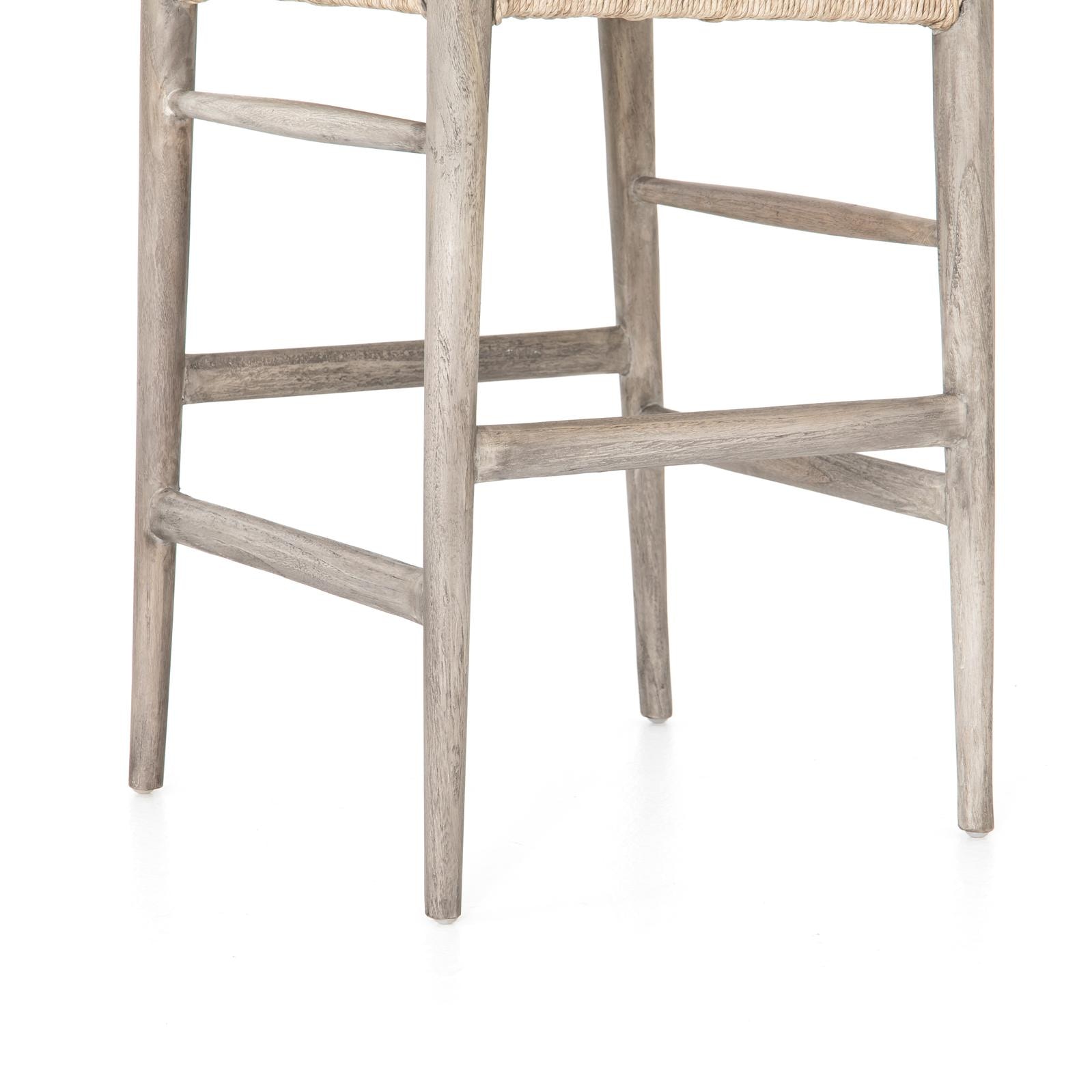 Four Hands Muestra Teak Bar Stool - Thumbnail 4