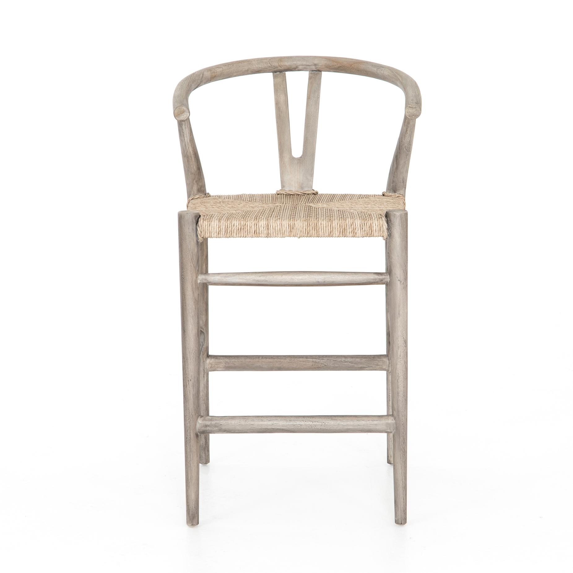 Four Hands Muestra Teak Bar Stool - Thumbnail 5