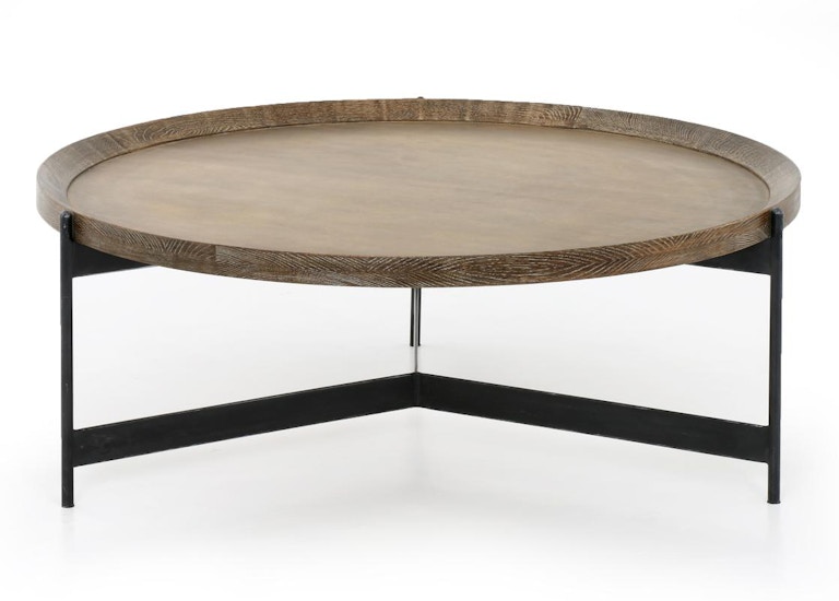 Pisces Coffee Table – Hand-Sanded Red Oak – Sixpenny