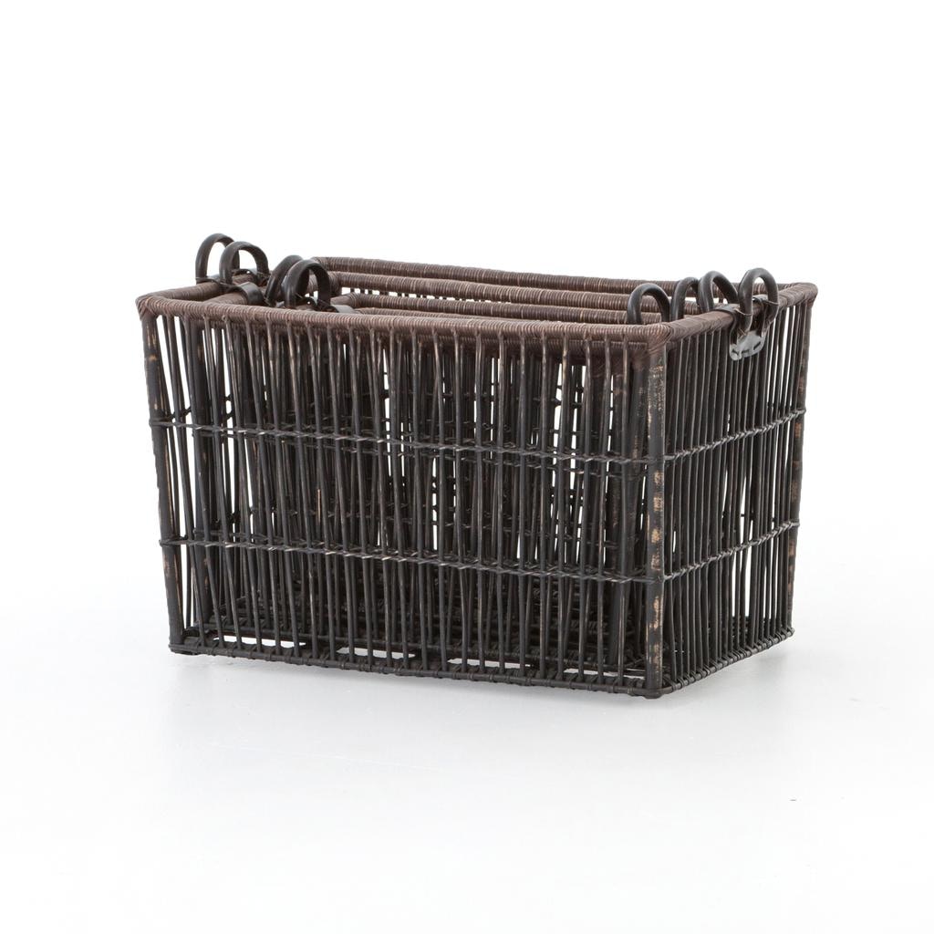 Four Hands Nesting Wicker Baskets Set Of 4 JSD0024 Portland, OR