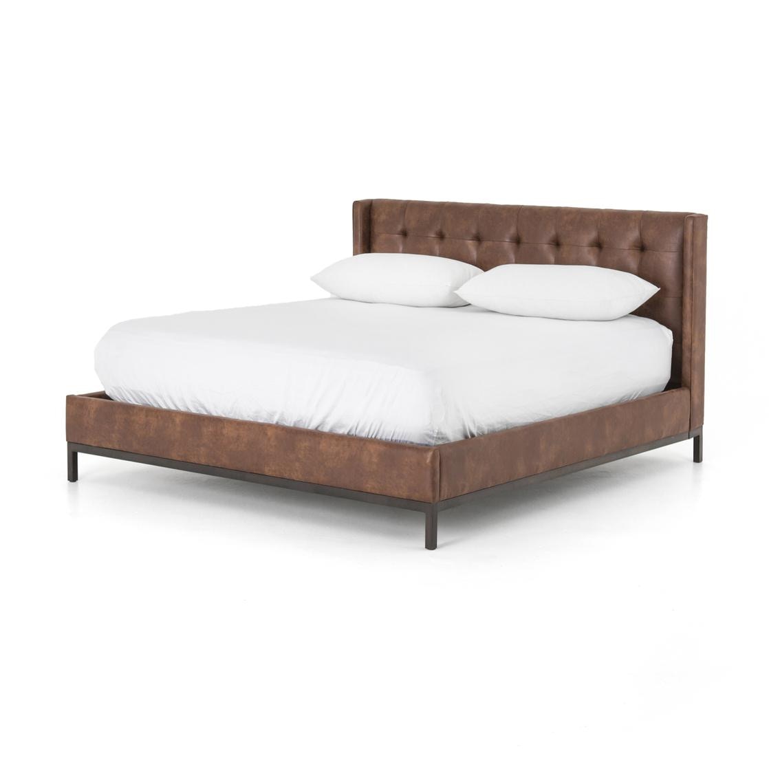 Four Hands Newhall Bed Vintage Tobacco Queen 105969-032
