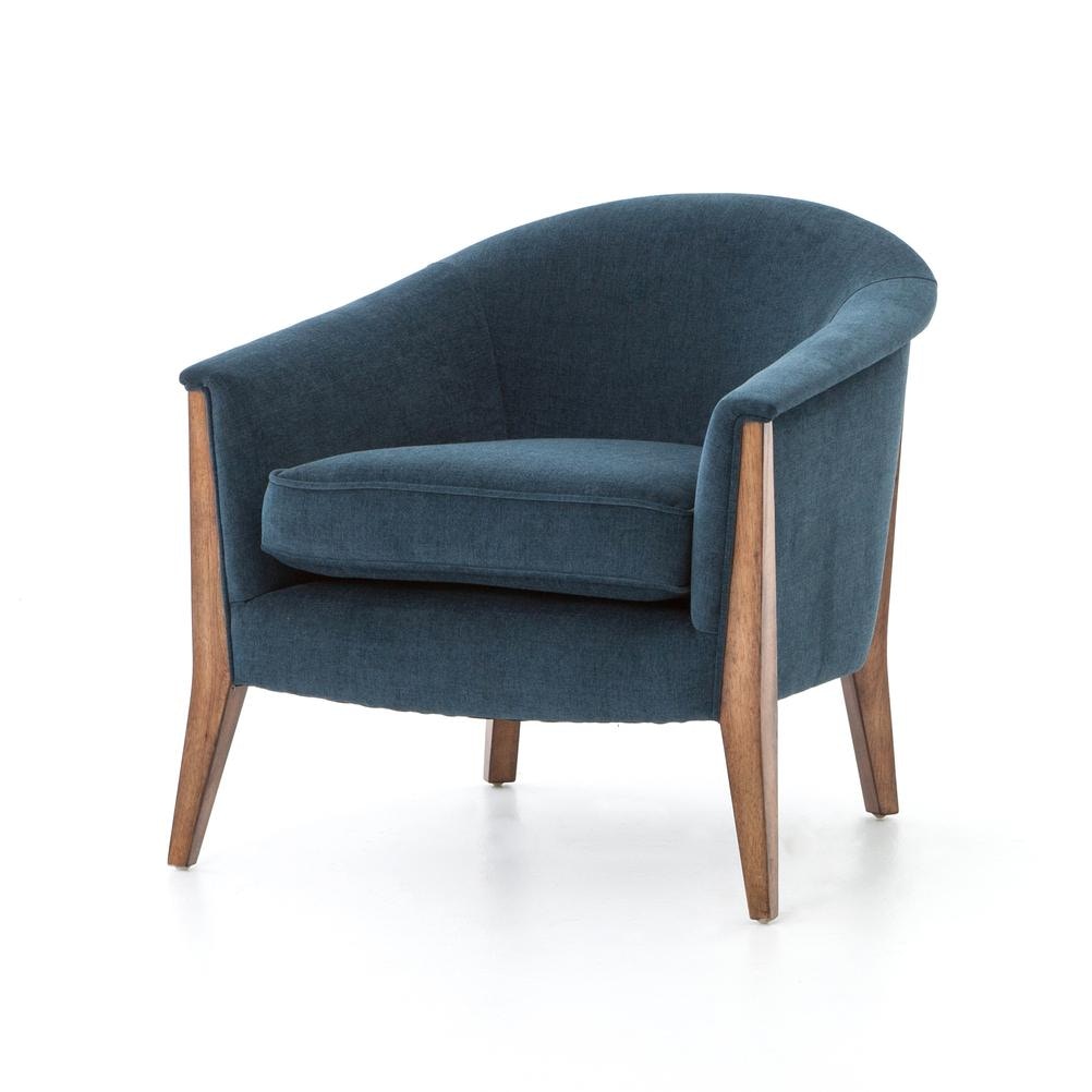 Four Hands Nomad Chair Plush Azure CKEN-G5A6-406 - Portland, OR