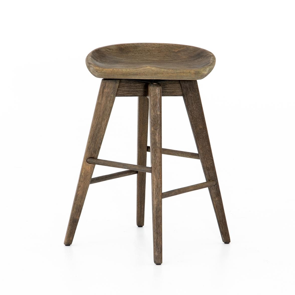 four hands paramore swivel stool