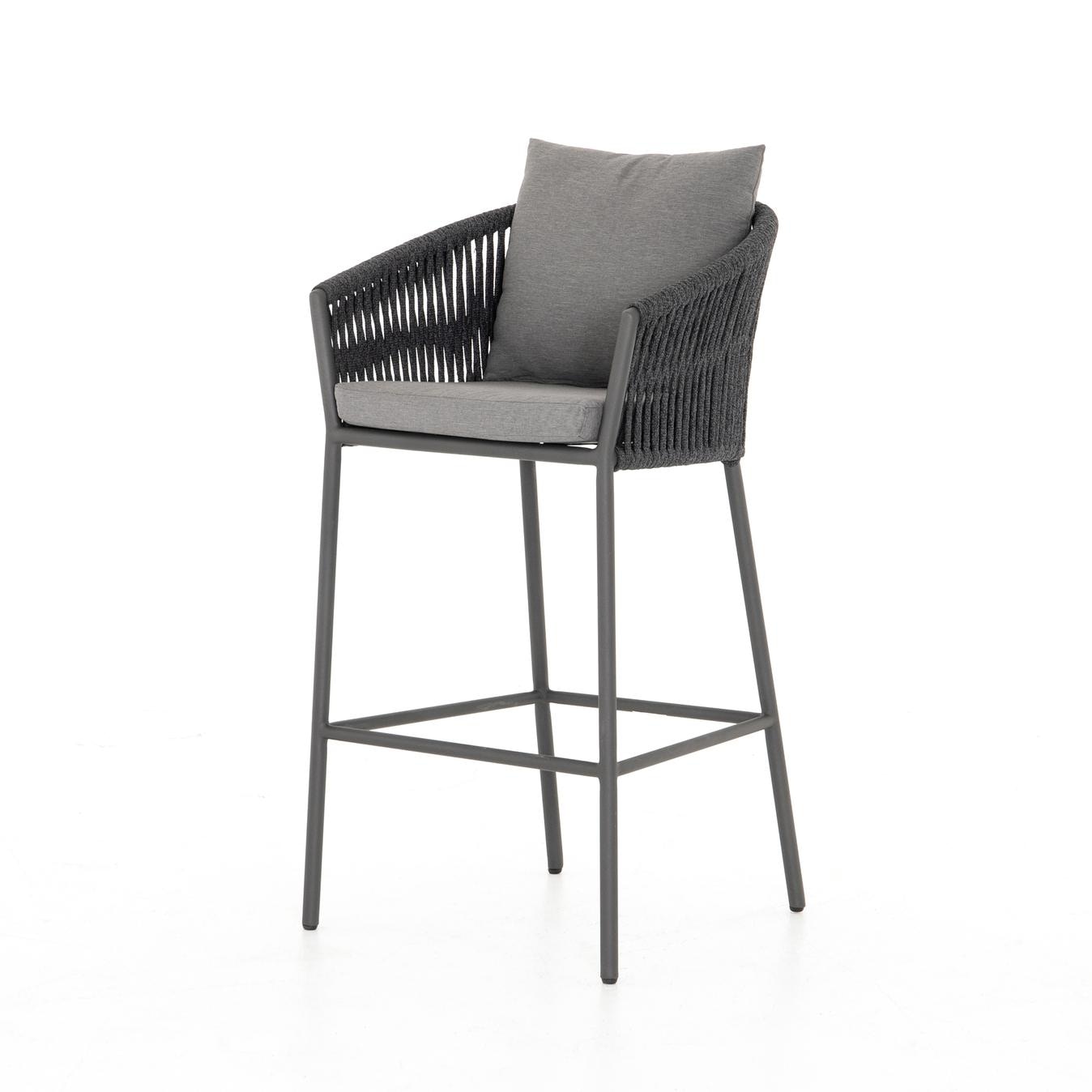 grey outdoor stool