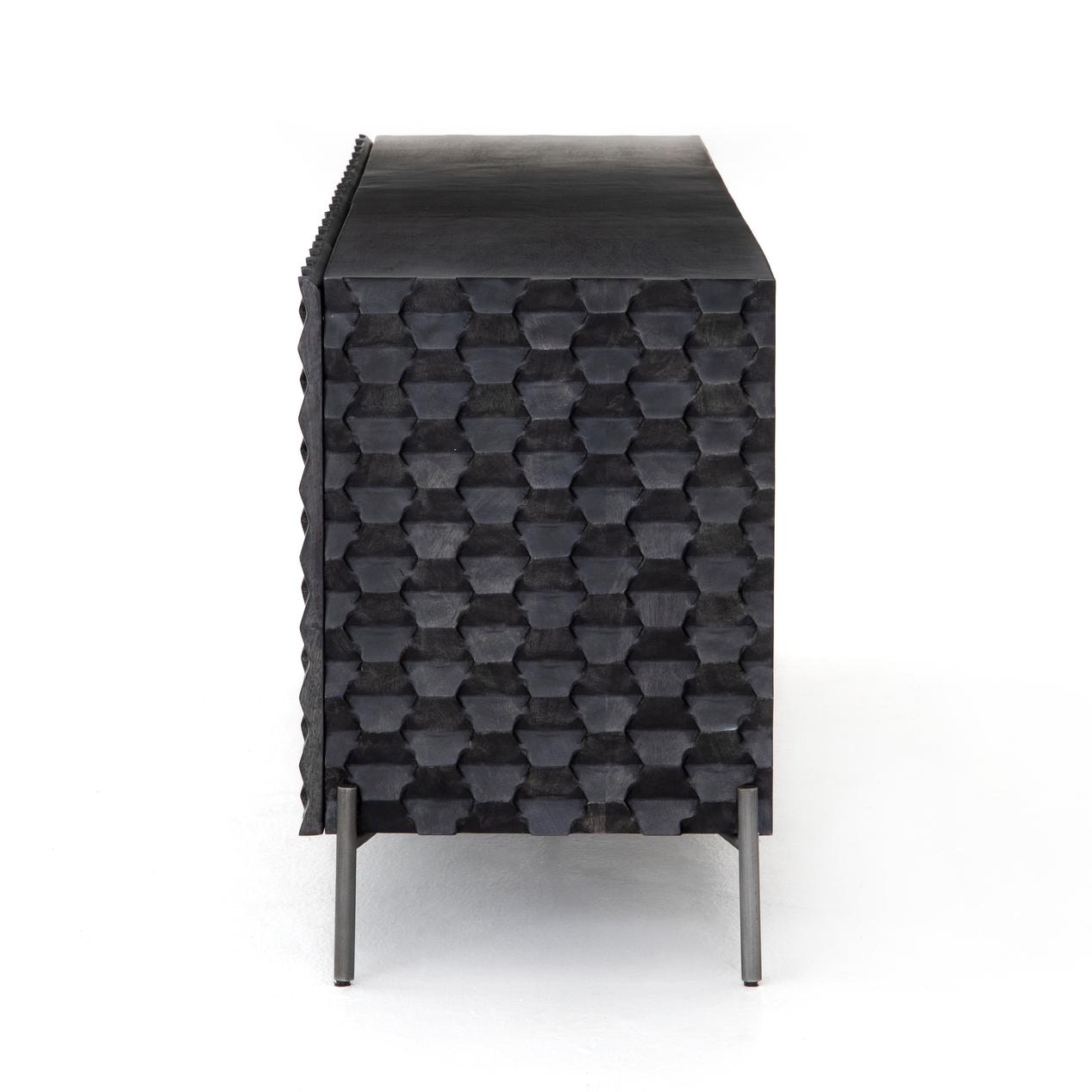 Four Hands Raffael Media Console Black Wash IFAL024A Portland, OR