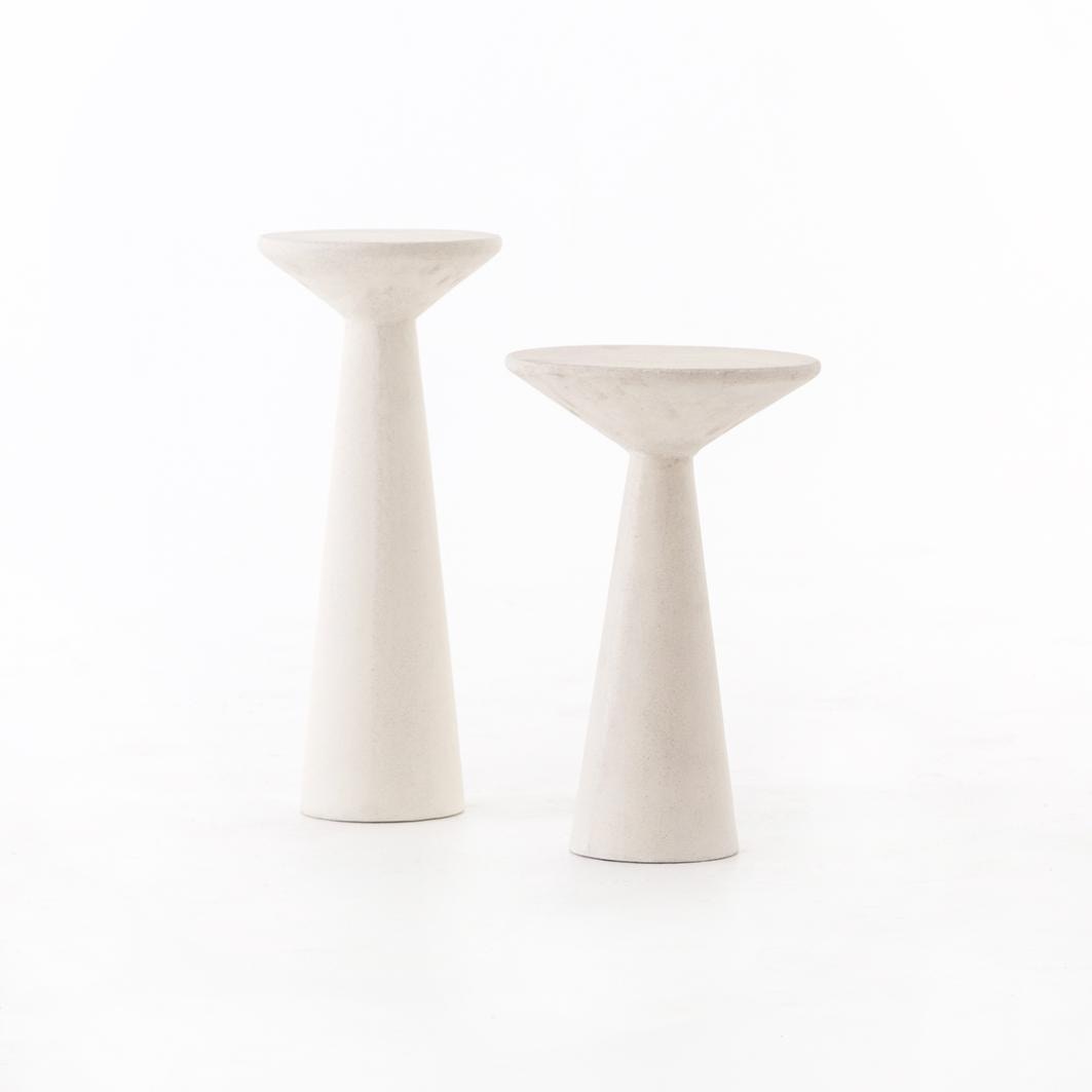 Four Hands Ravine Concrete Accent Tables Set Of 2 VEVR033A Portland