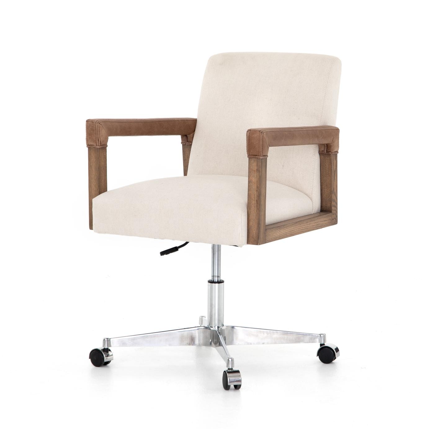 Four Hands Reuben Desk Chair Harbor Natural Cabt 9121 127