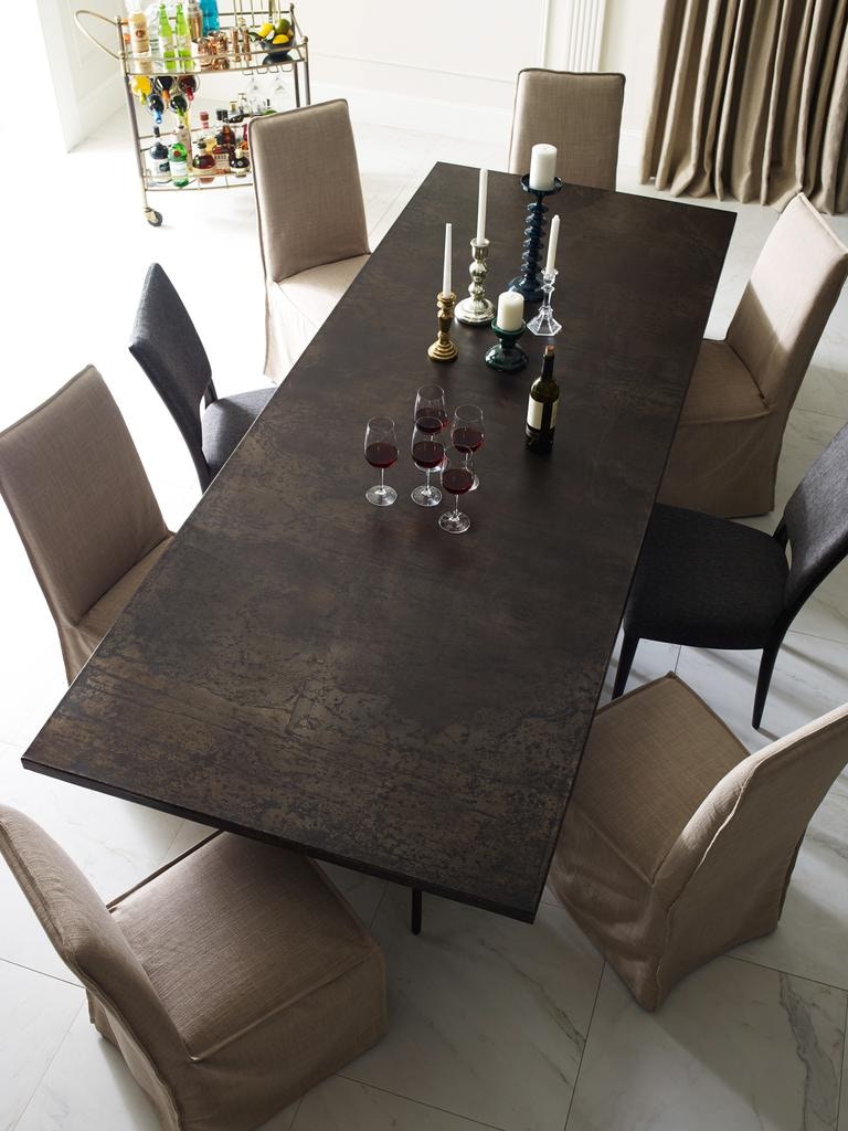 four hands roman dining table