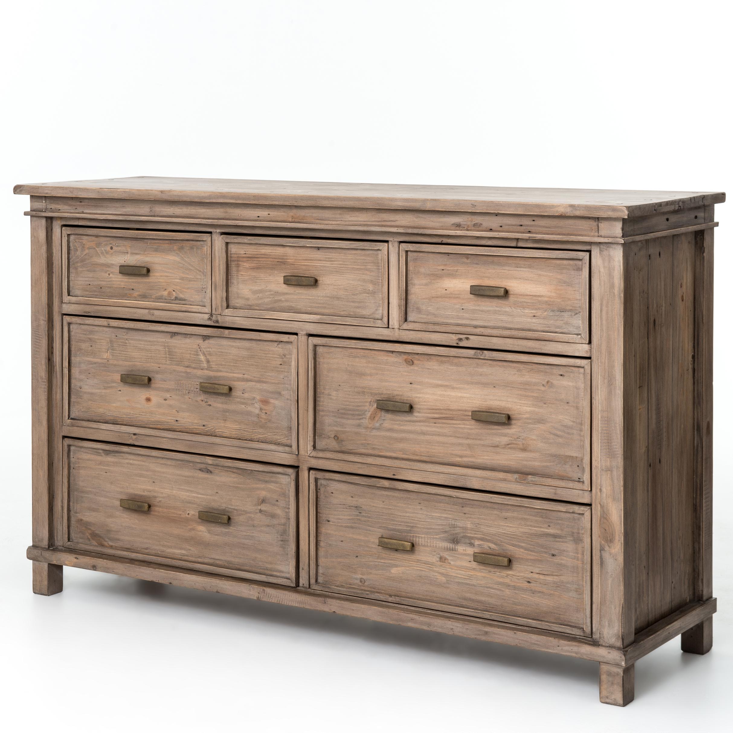 Four Hands Settler Dresser 7 Drawer Sundried Ash Vsrb 04 11 Fh